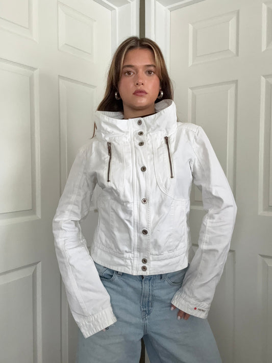 Funnel Neck Firetrap Jacket (L)