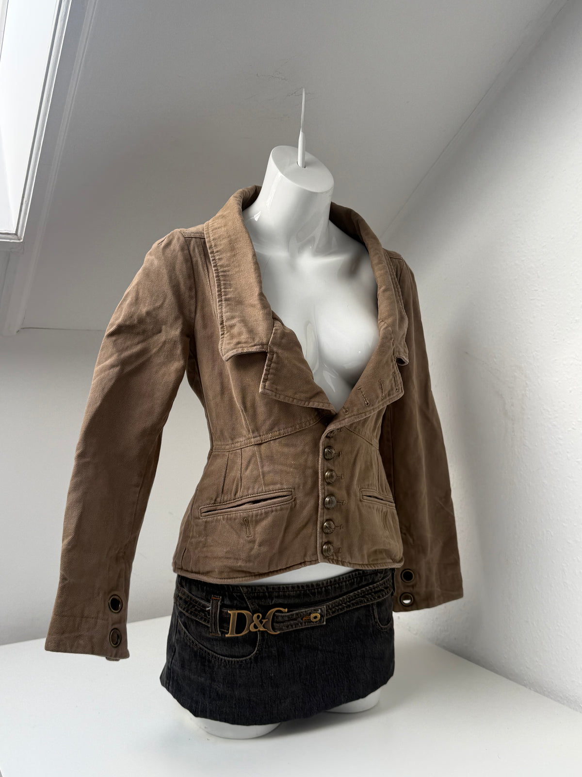 Vintage Diesel Military Jacket (M)