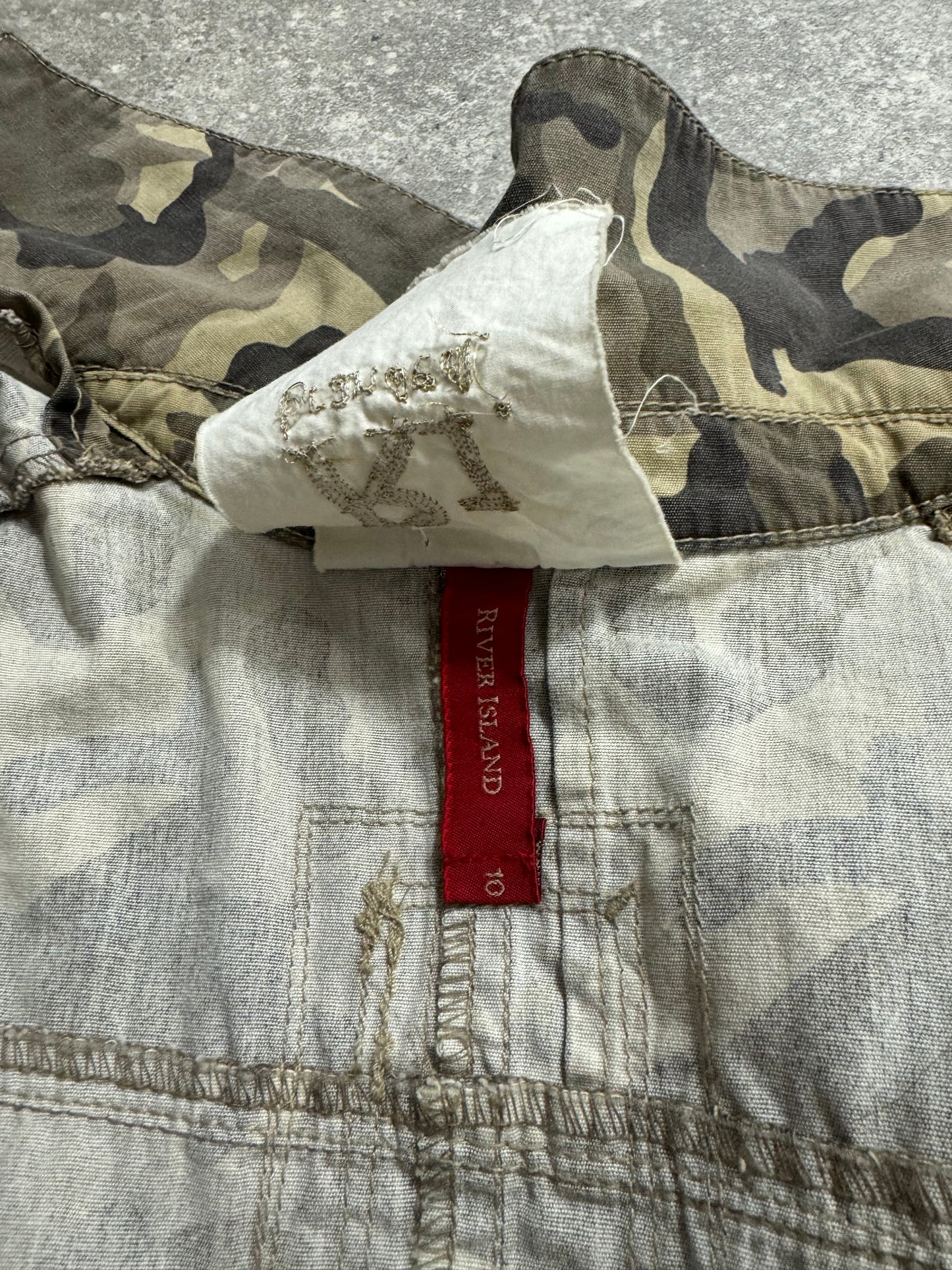 Camo Y2K Jacket (UK10)