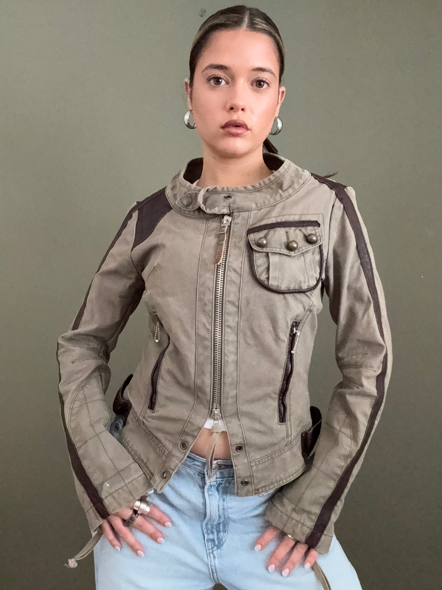 Vintage Diesel Fitted Jacket (M)