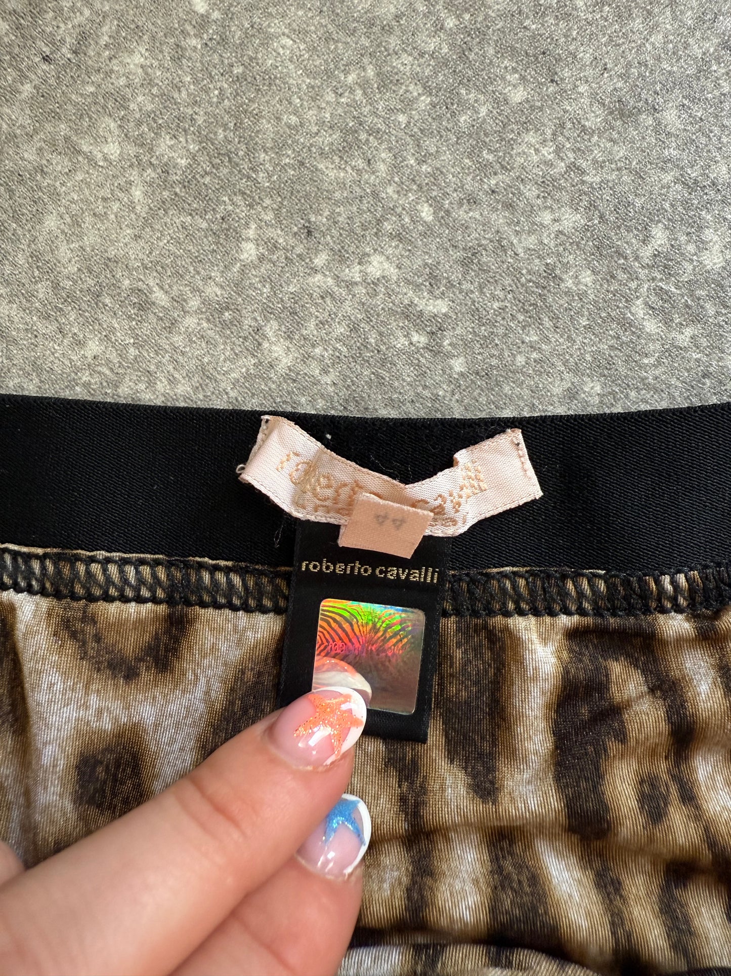 Roberto Cavalli Leopard Cami (S)