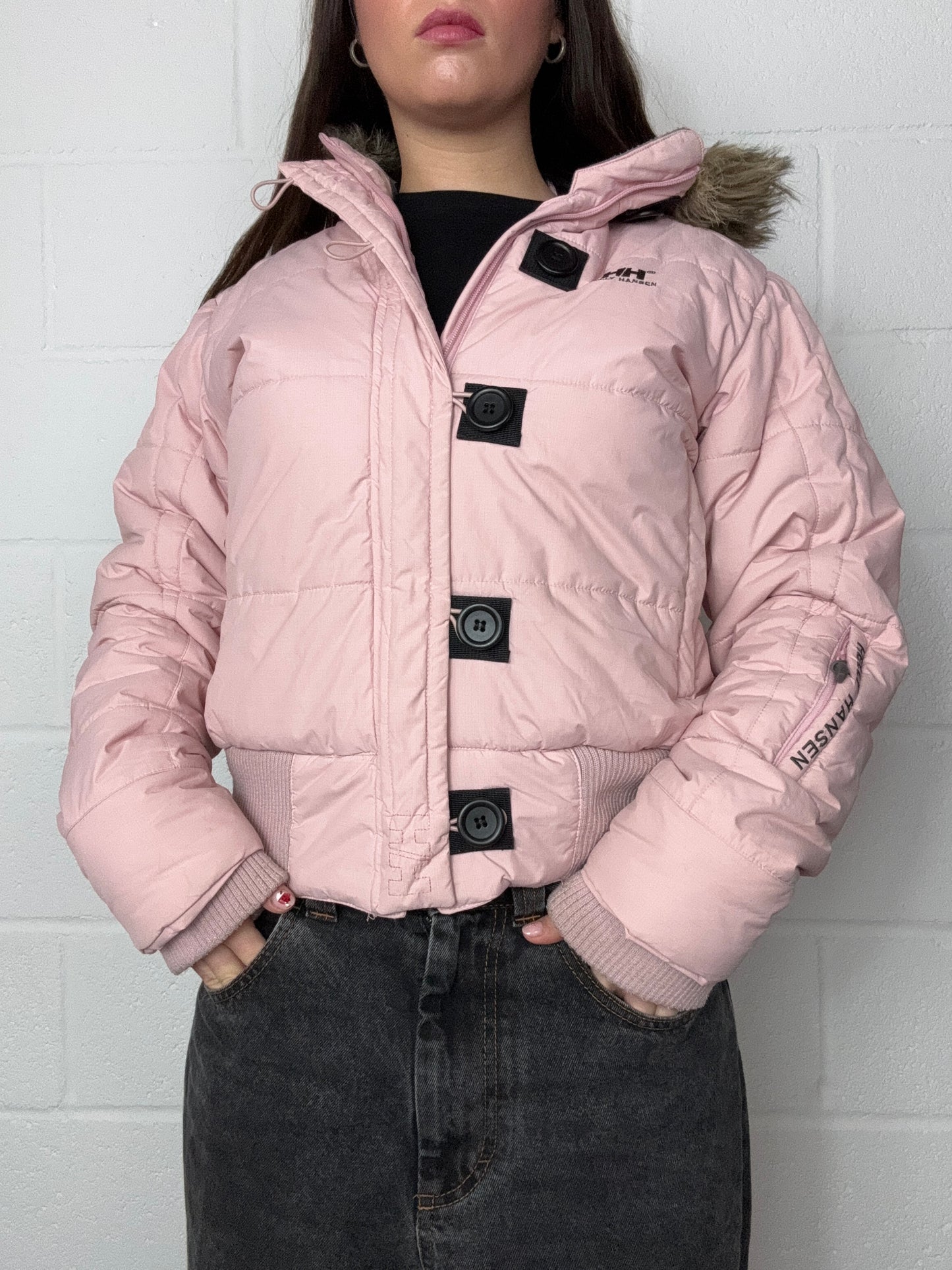 Helly Hansen Pink Puffer Jacket (M)