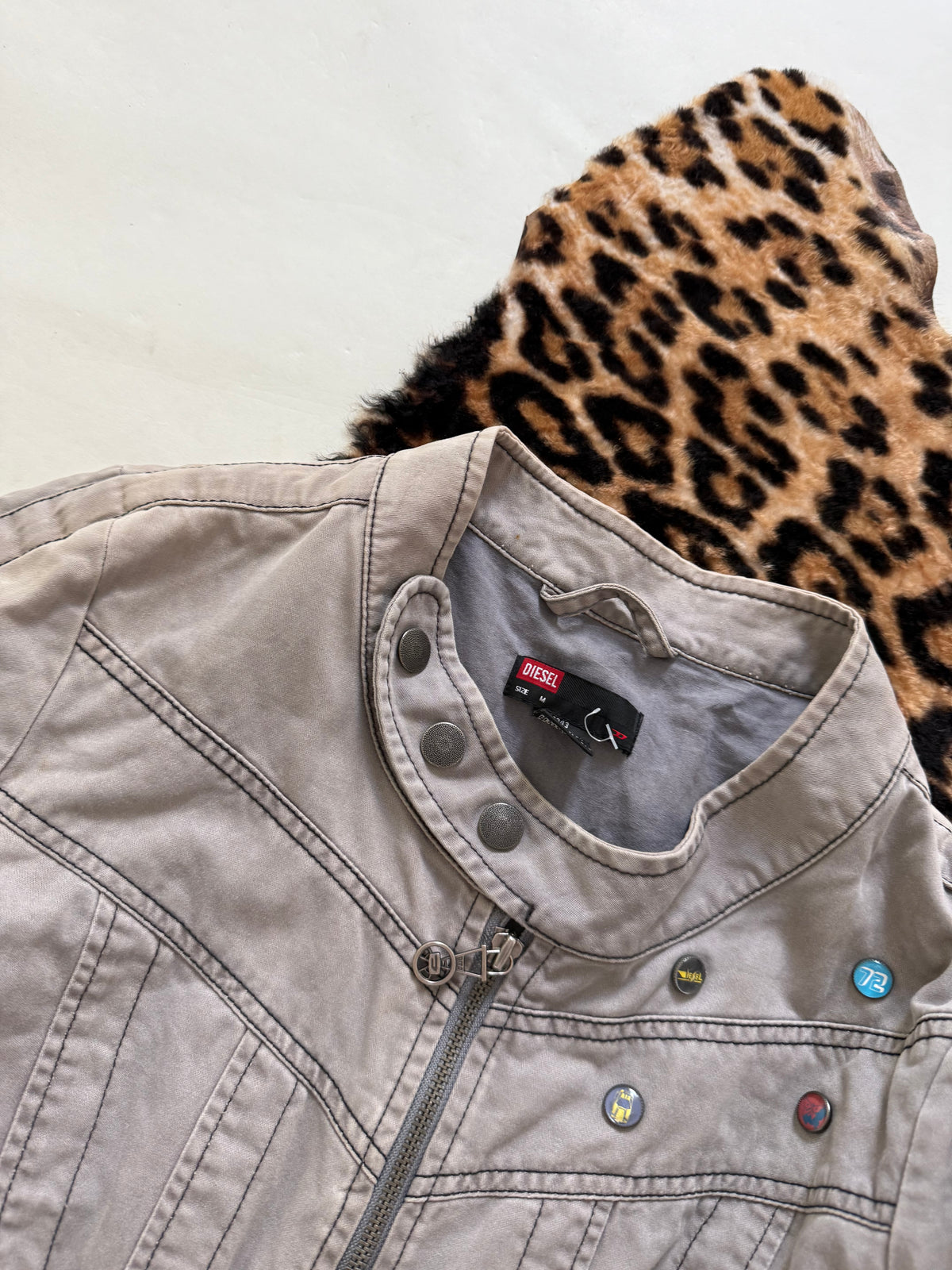 Allsaints Leather Jacket (UK10)