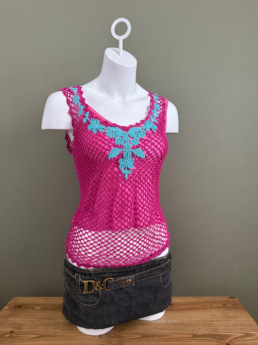 Karen Millen Crochet Top (S)