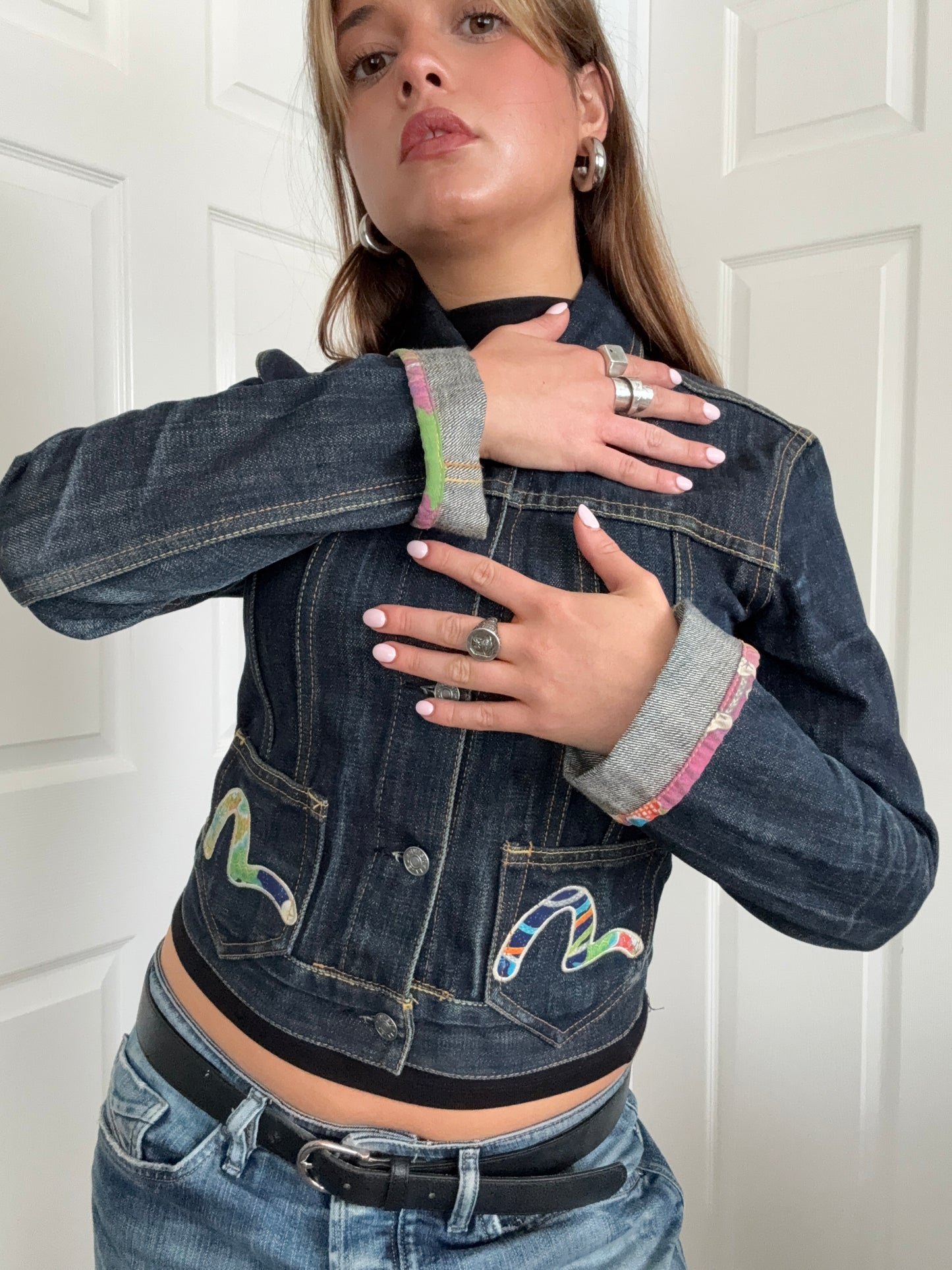 Evisu Denim Jacket (M)