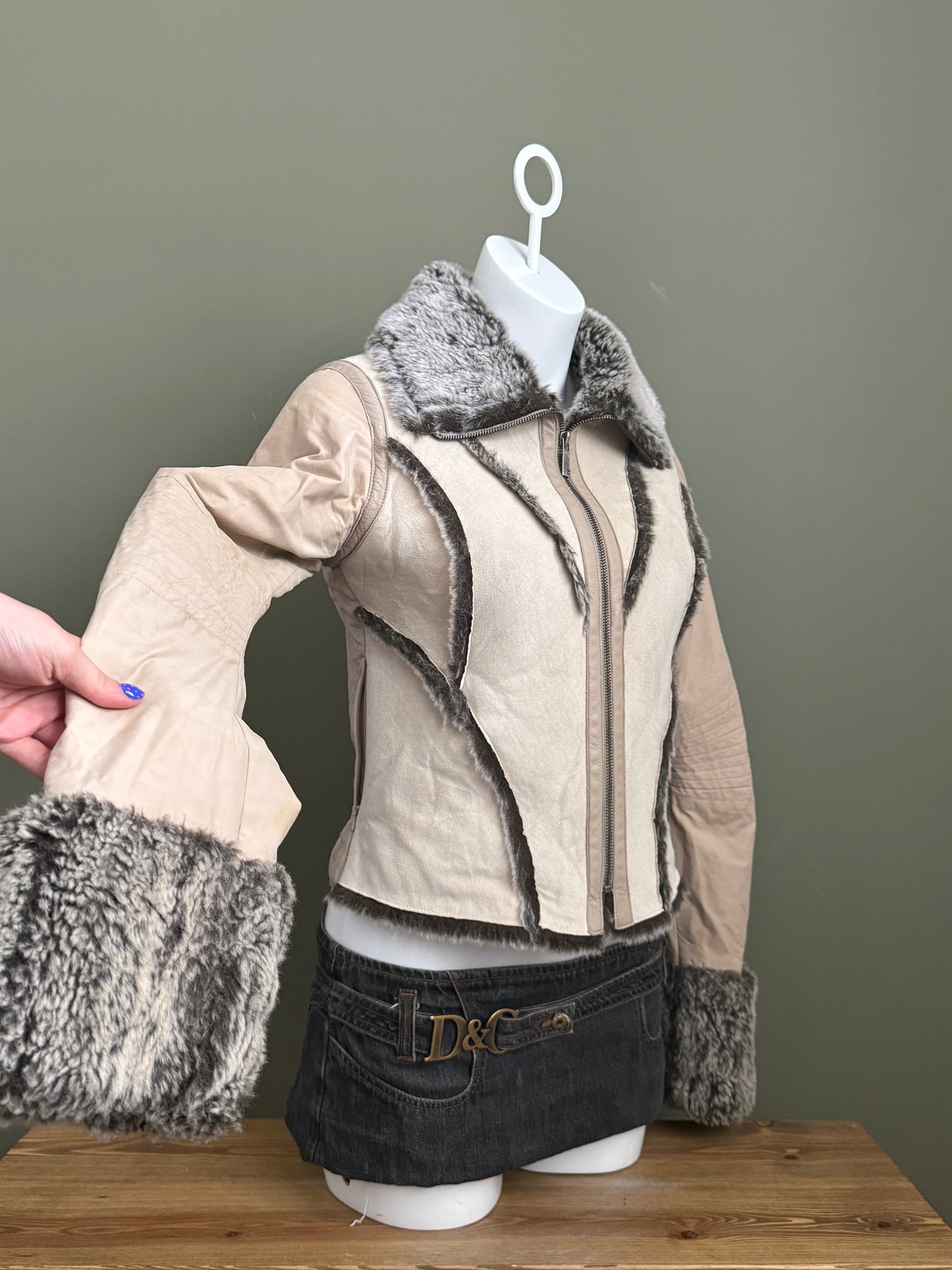 Firetrap Faux Fur Jacket (S)