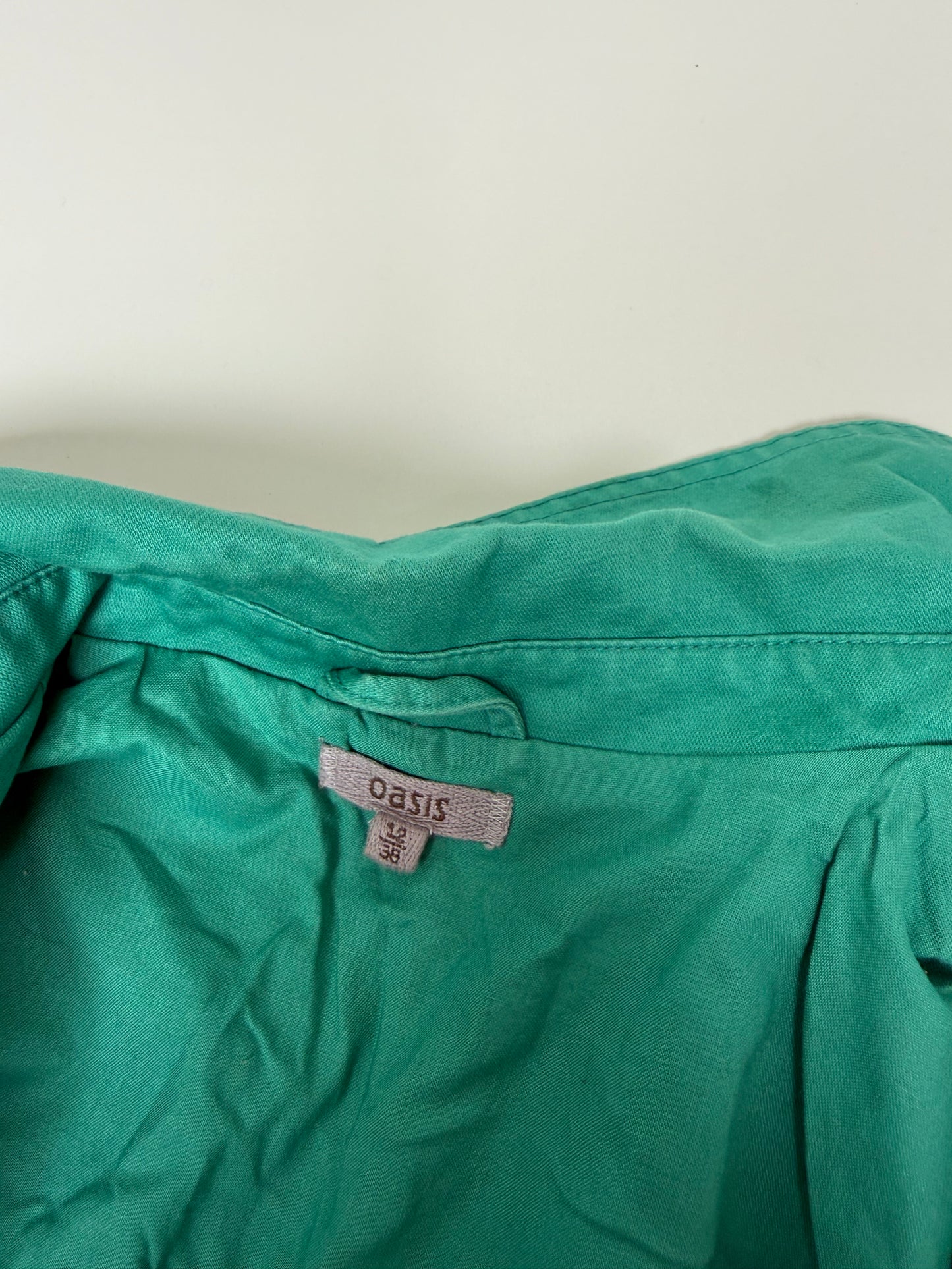 Oasis Teal Peacoat (UK12)