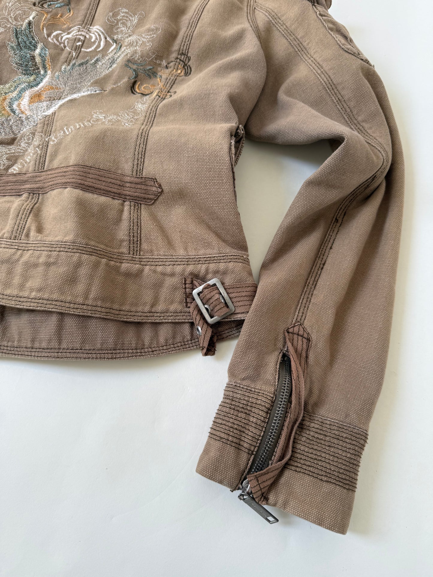 Cargo Embroidered Jacket (UK14)