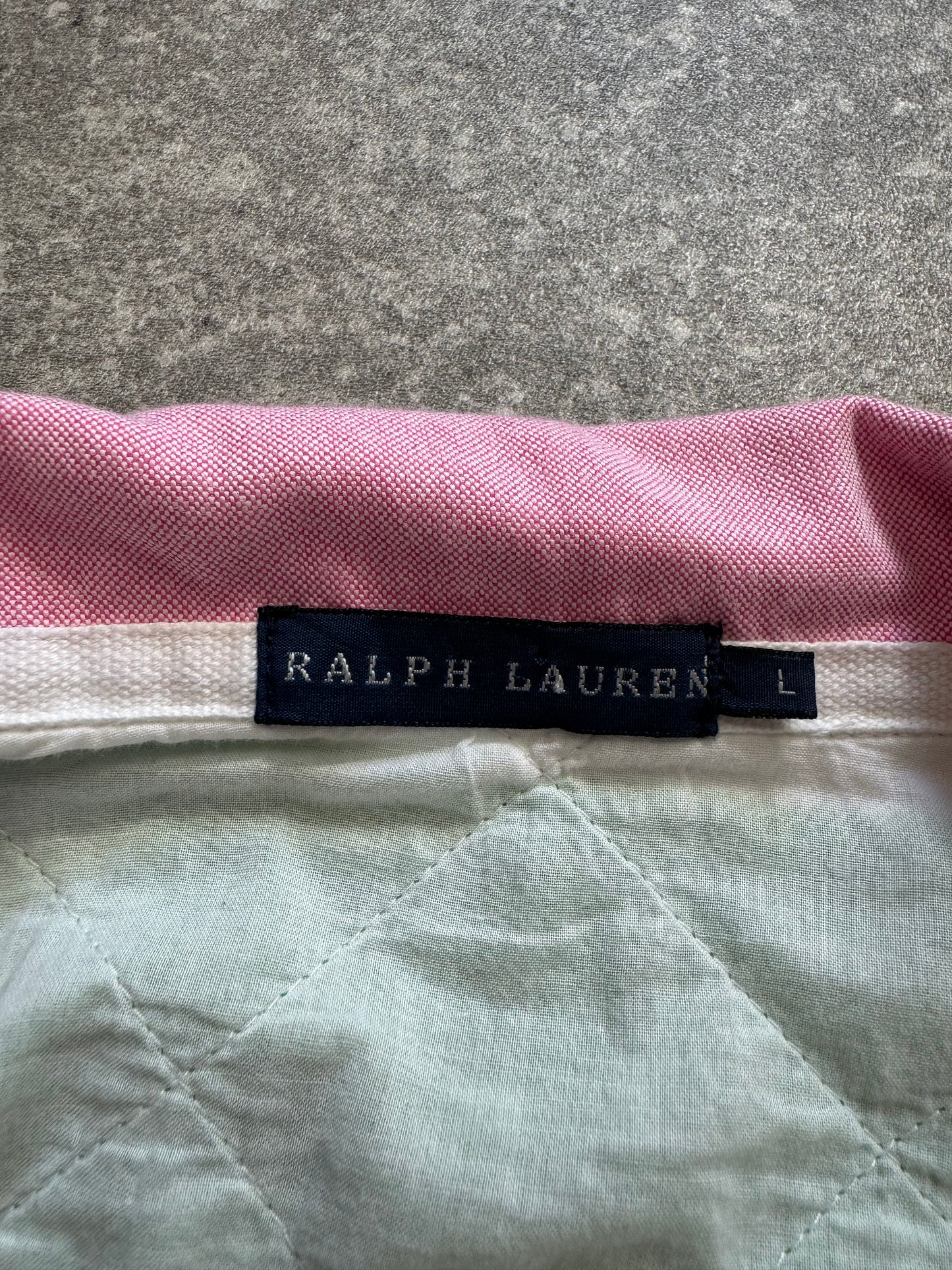 Ralph Lauren Striped Rugby Shirt (L)