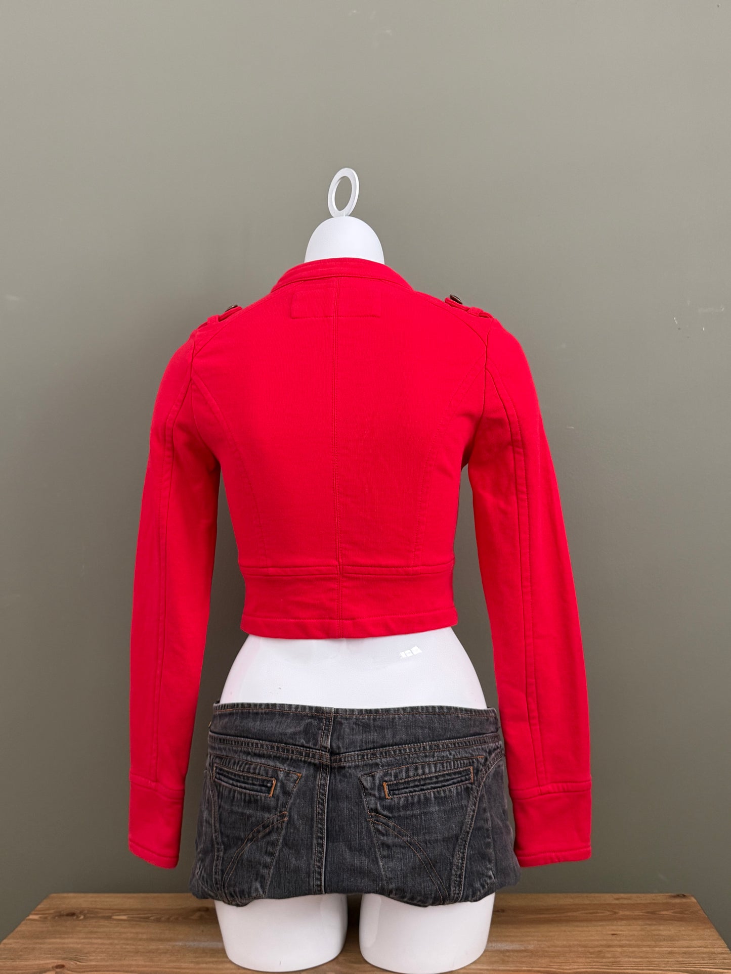 Jane Norman Military Zip Jumper (UK10)
