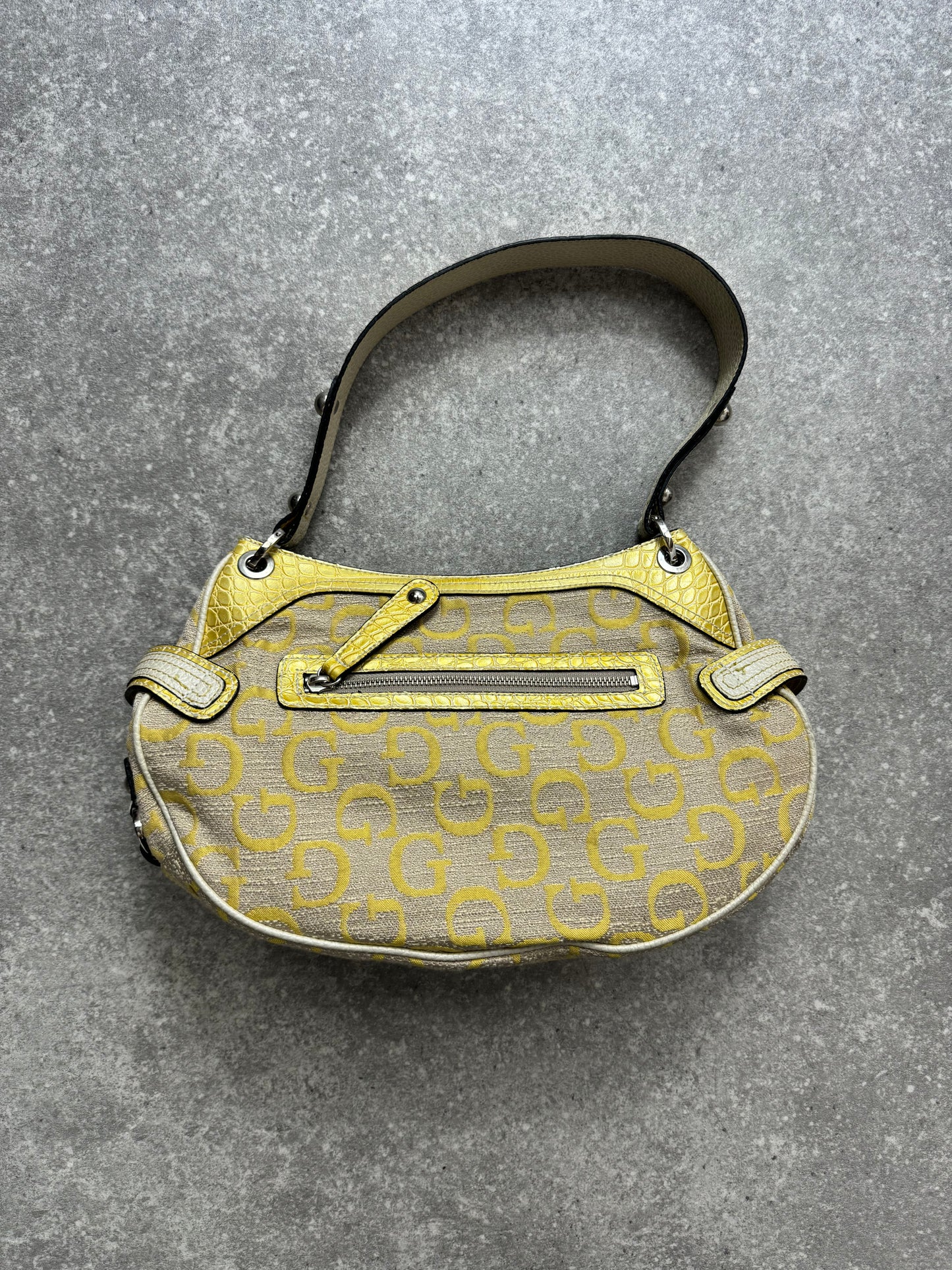 Guess Yellow Shoulder Bag