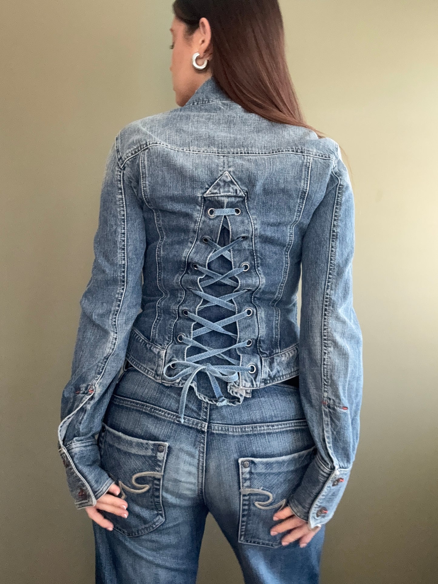 Diesel Denim Corset Jacket (M)
