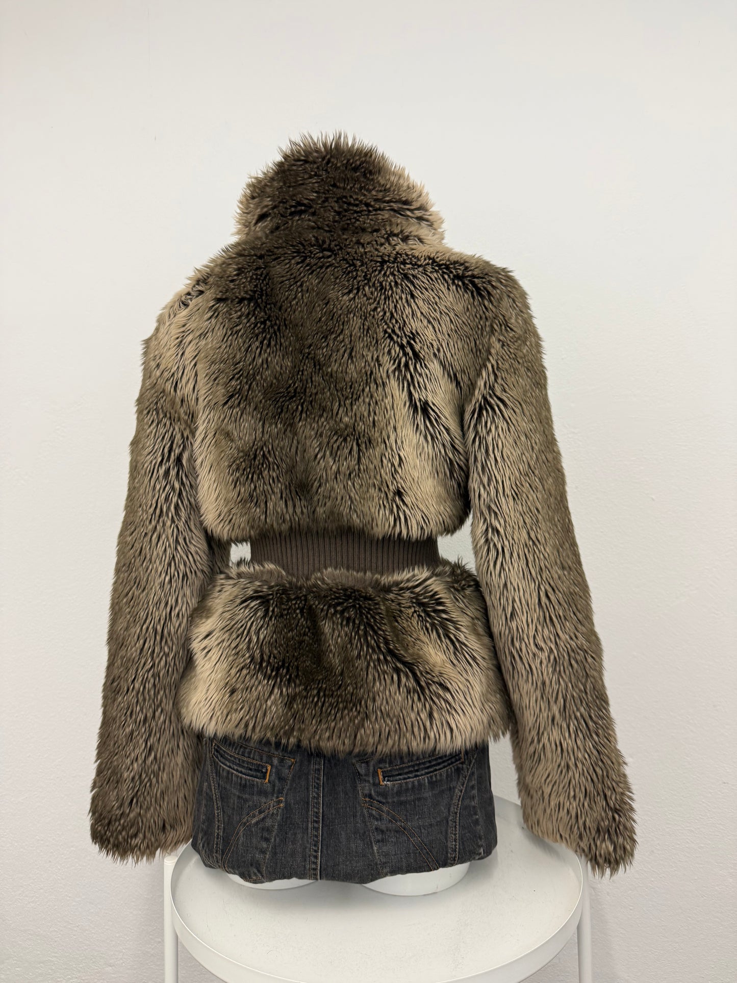 Miss Sixty Faux Fur Jacket (S)