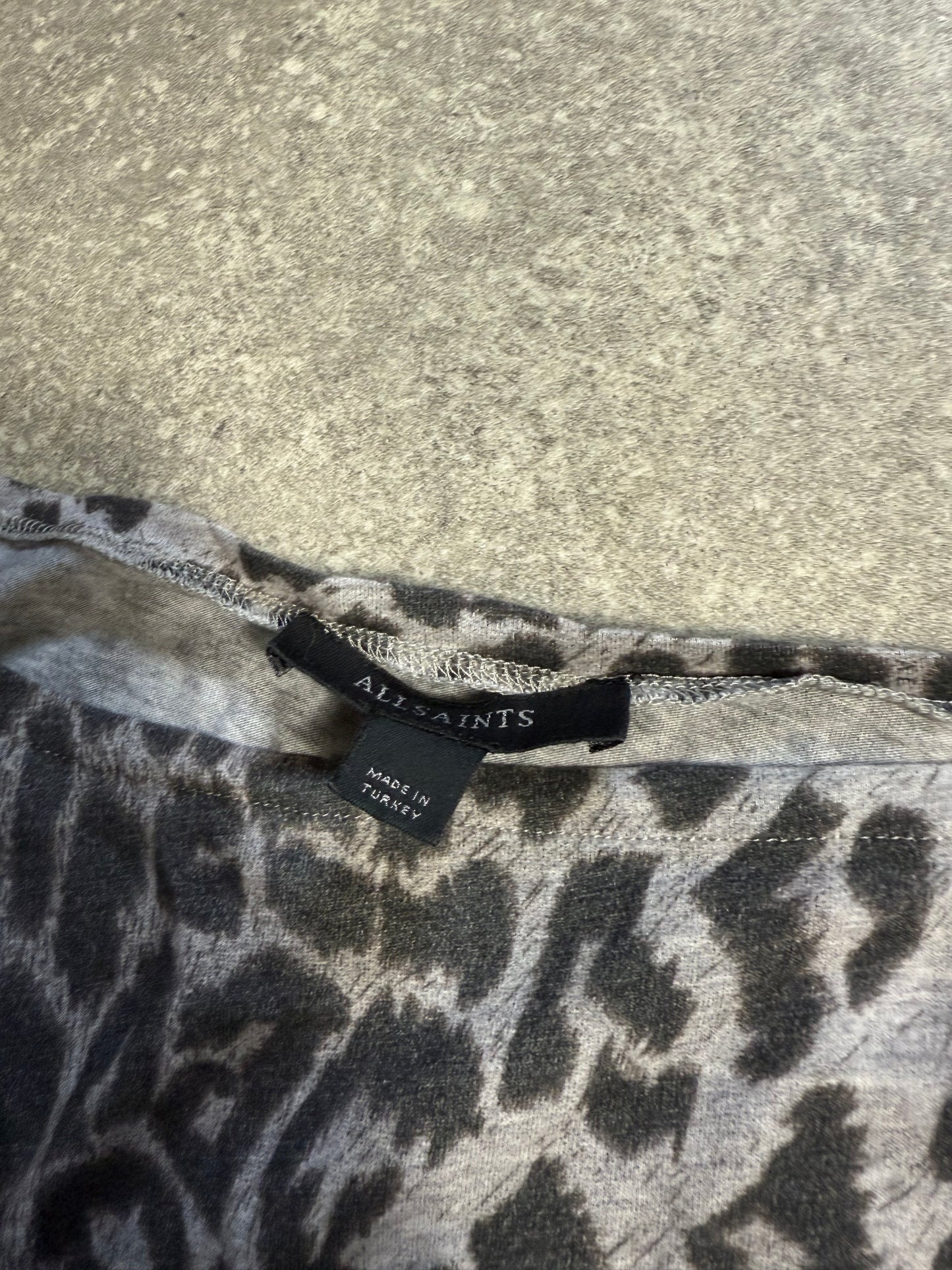 Allsaints Leopard Top (XS)