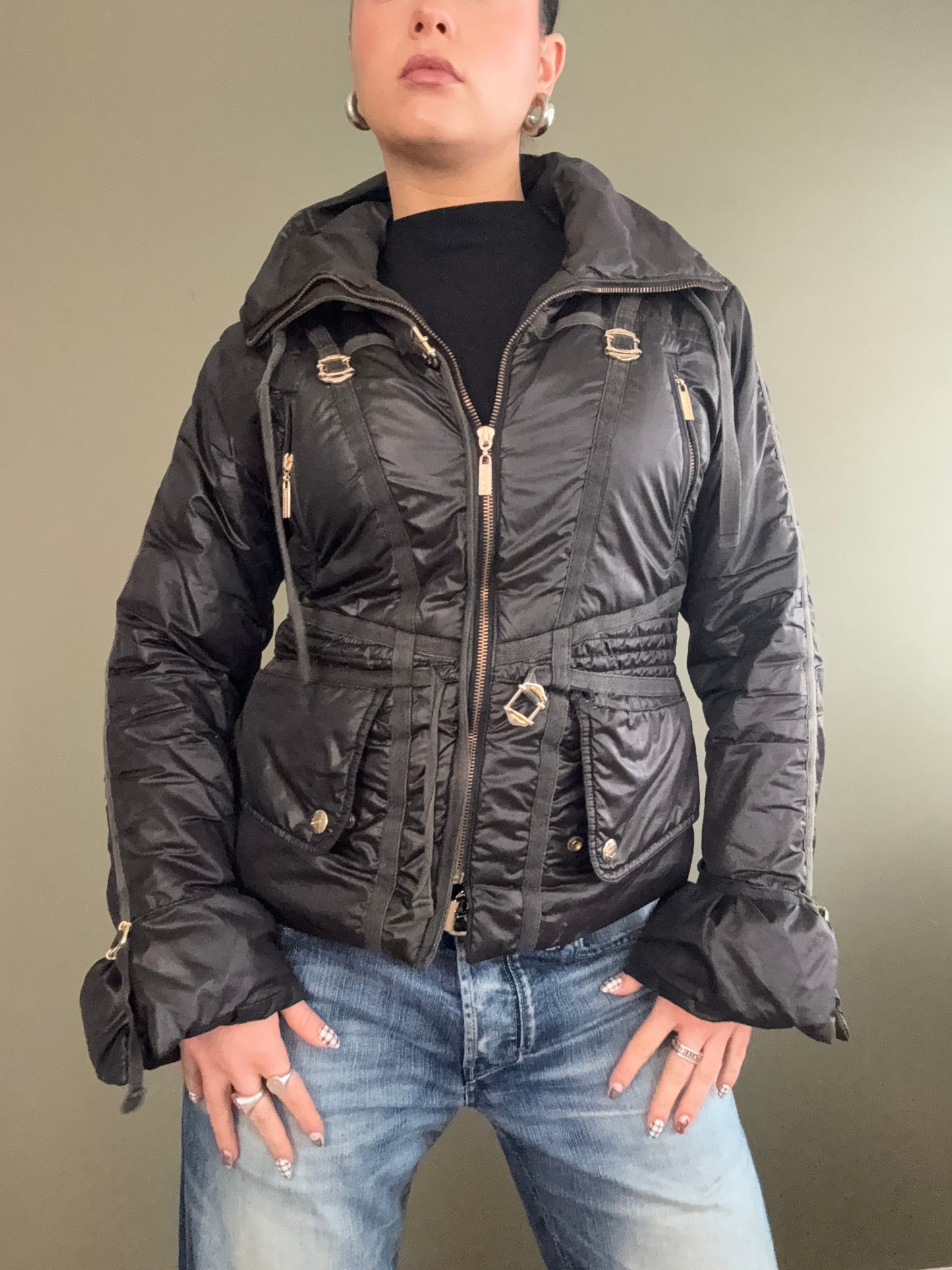 Cavalli Puffer Coat (UK8)