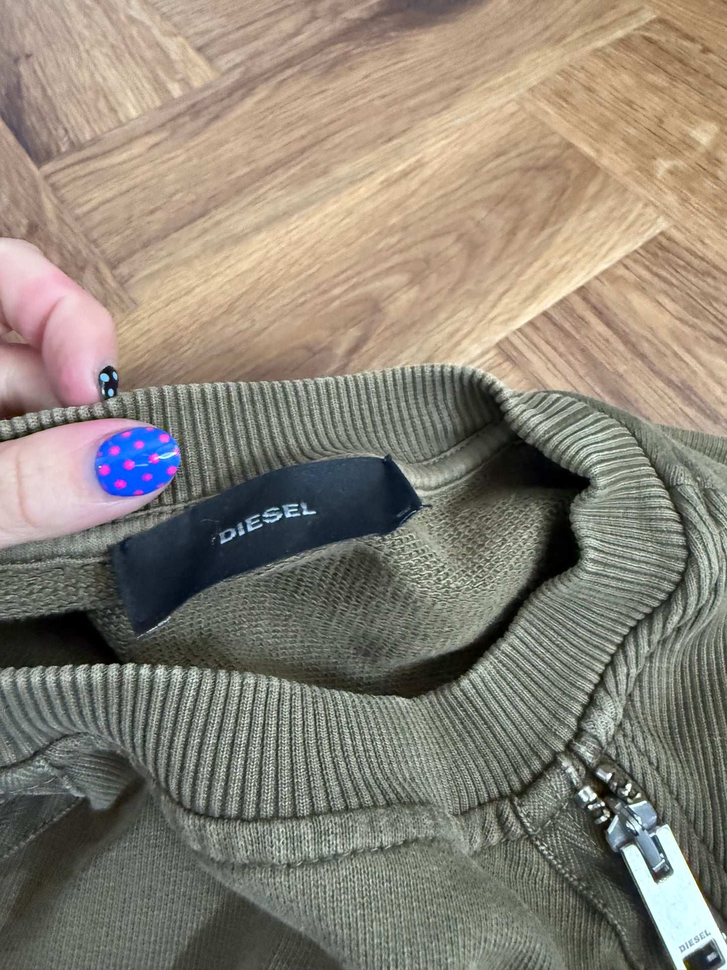 Diesel Zip Sweatshirt (L)