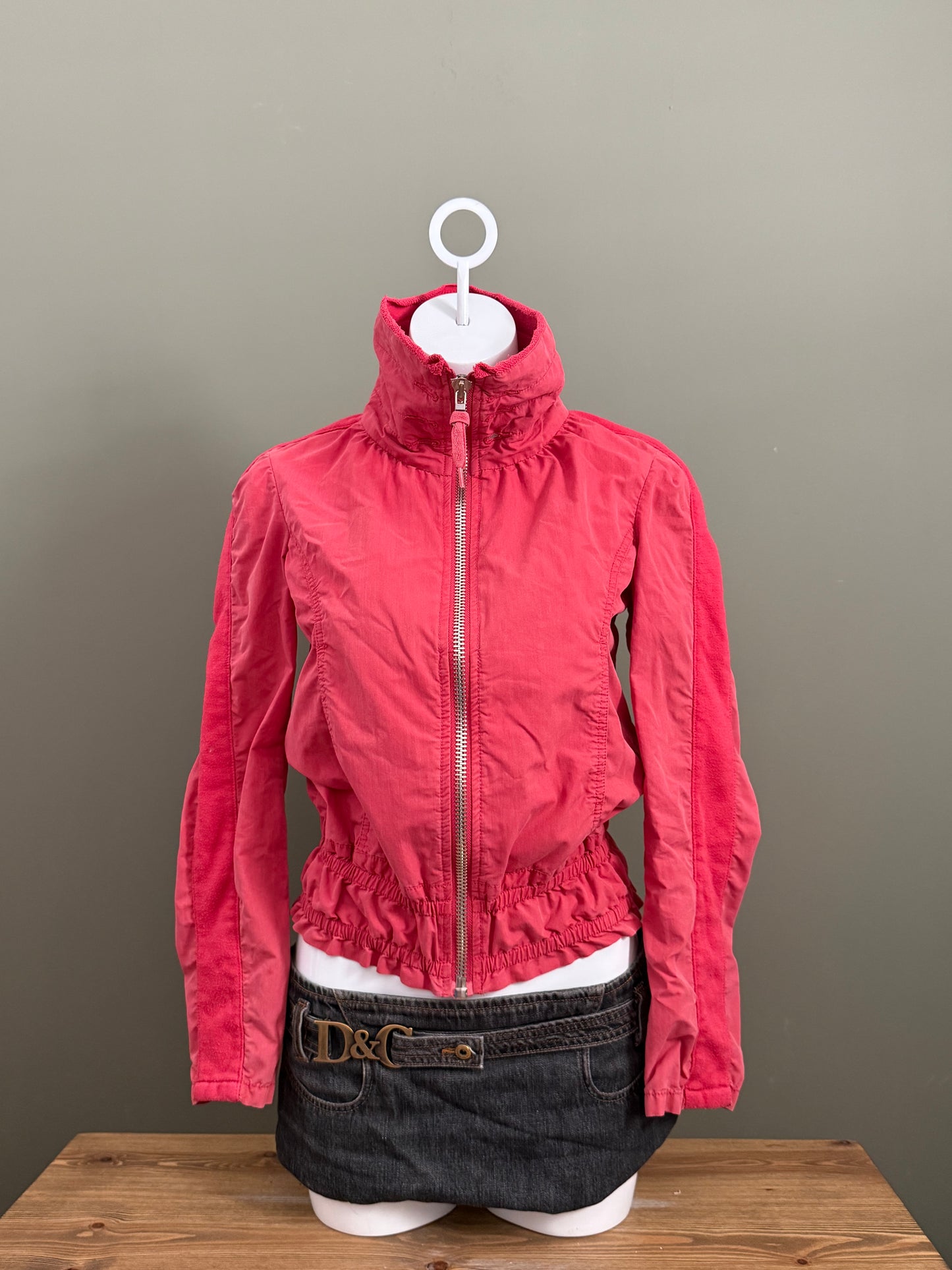 Diesel Red Bomber Jacket (S)