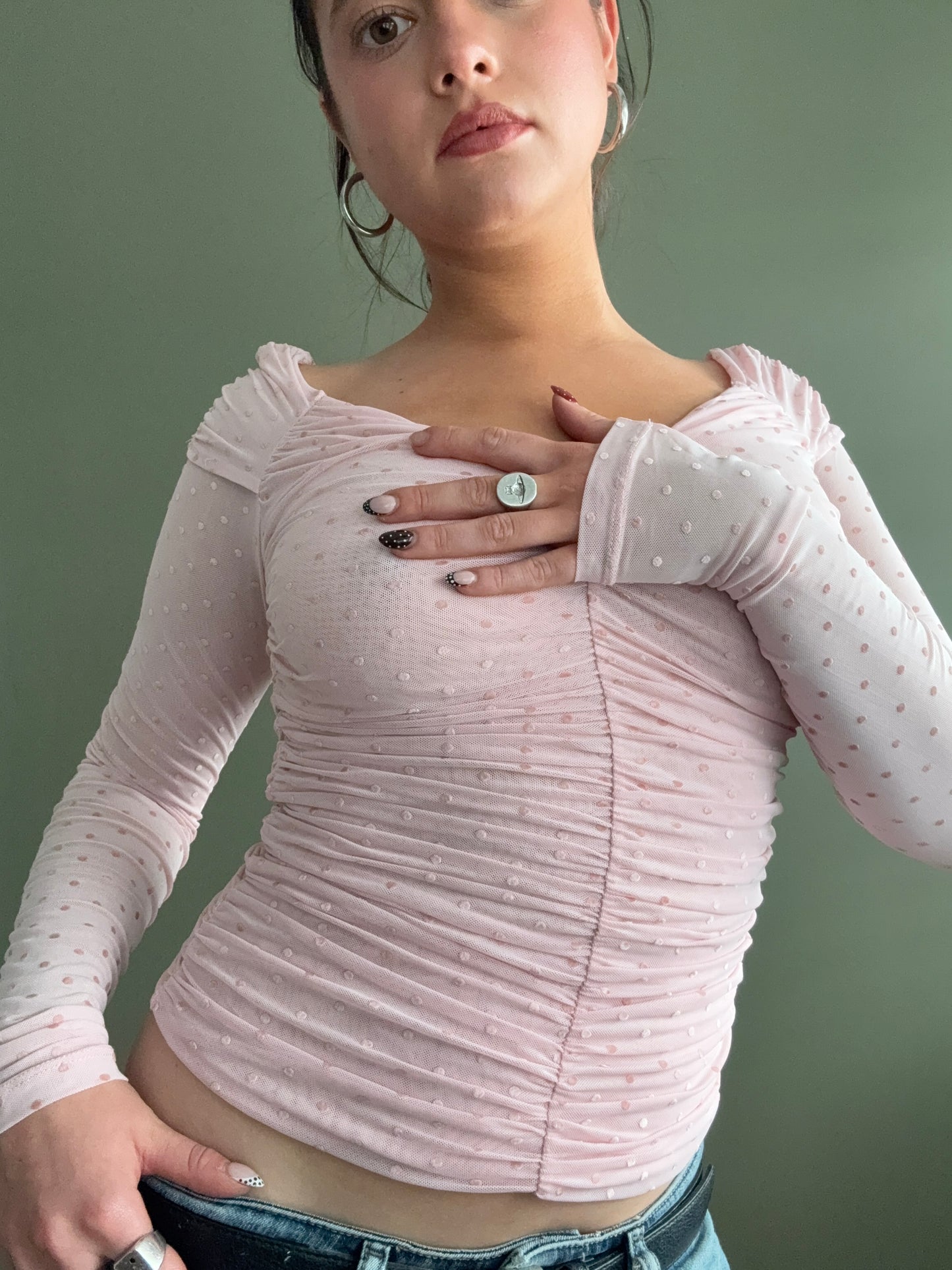 Guess Polka Dot Top (XS)