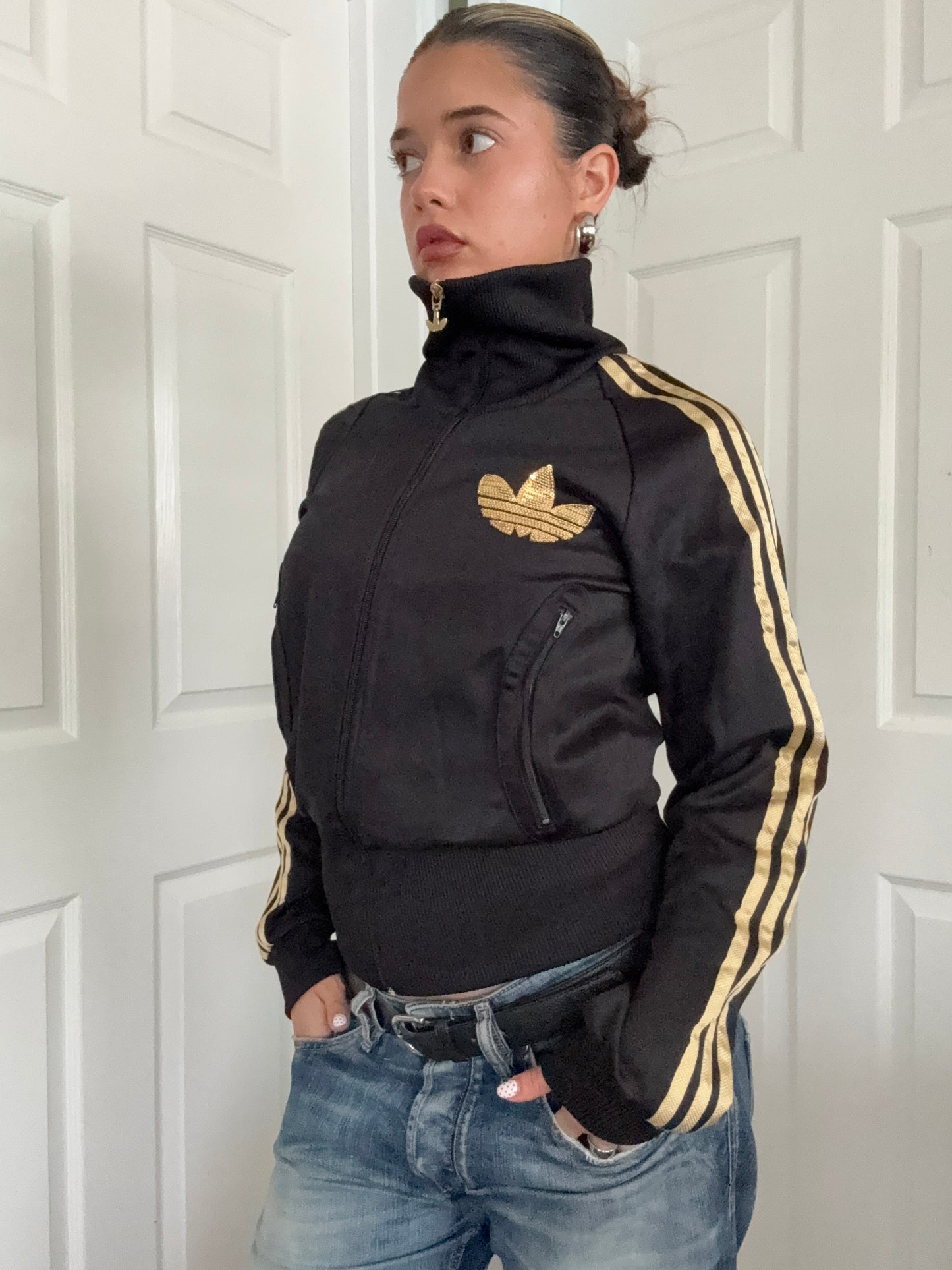 Adidas Zip Track Top (UK12)