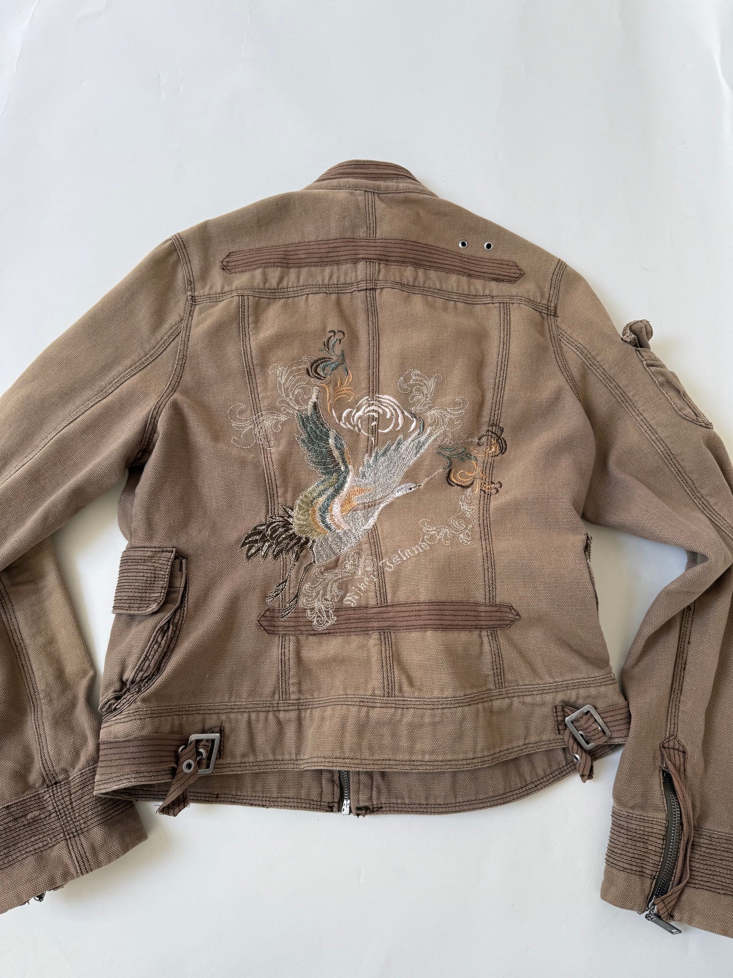 Cargo Embroidered Jacket (UK14)
