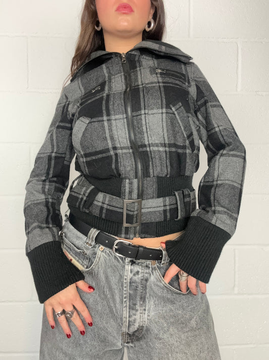 Wool Tartan Jacket (UK10)