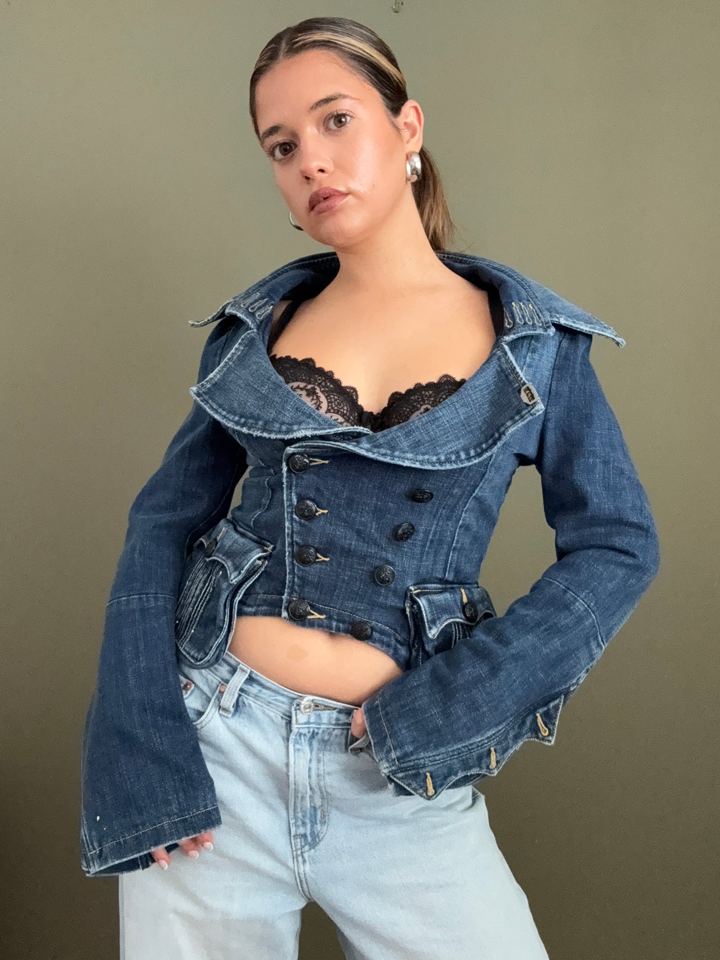 Diesel Denim Military Jacket (M)