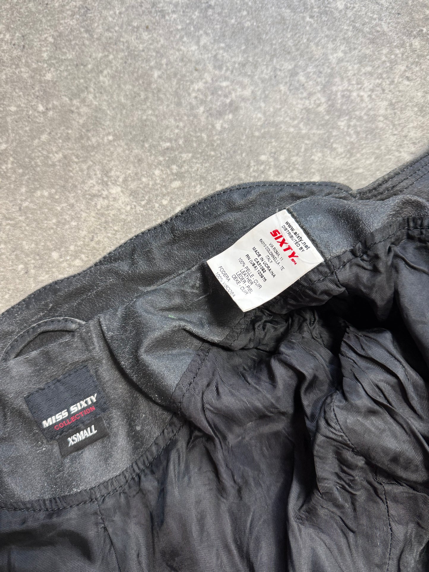 Miss Sixty Leather Jacket (XS)