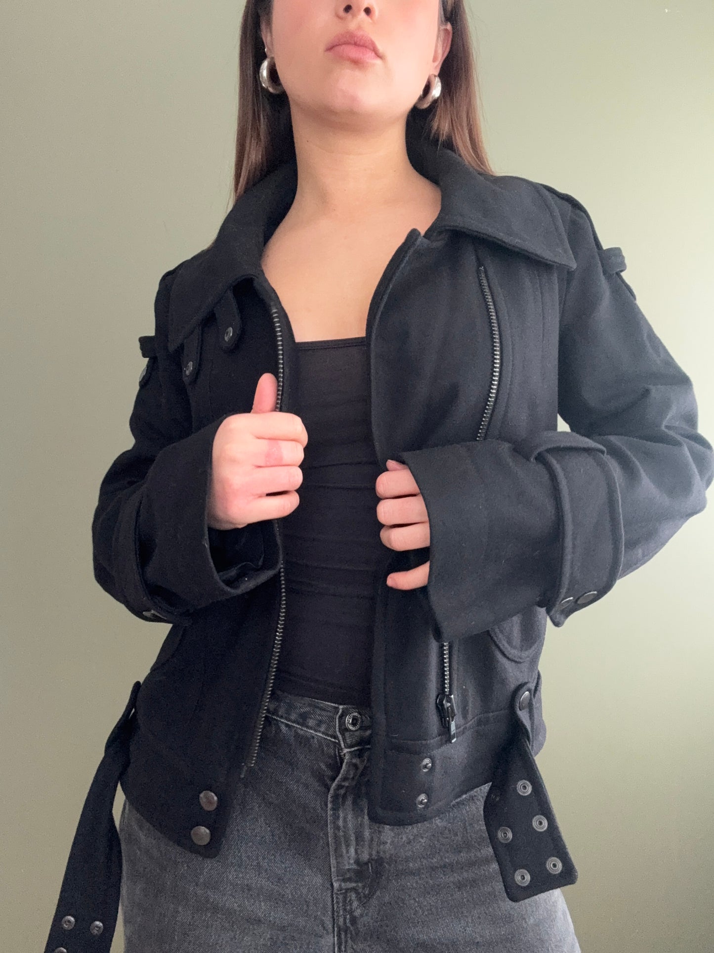 French Connection Wool Coat (S)