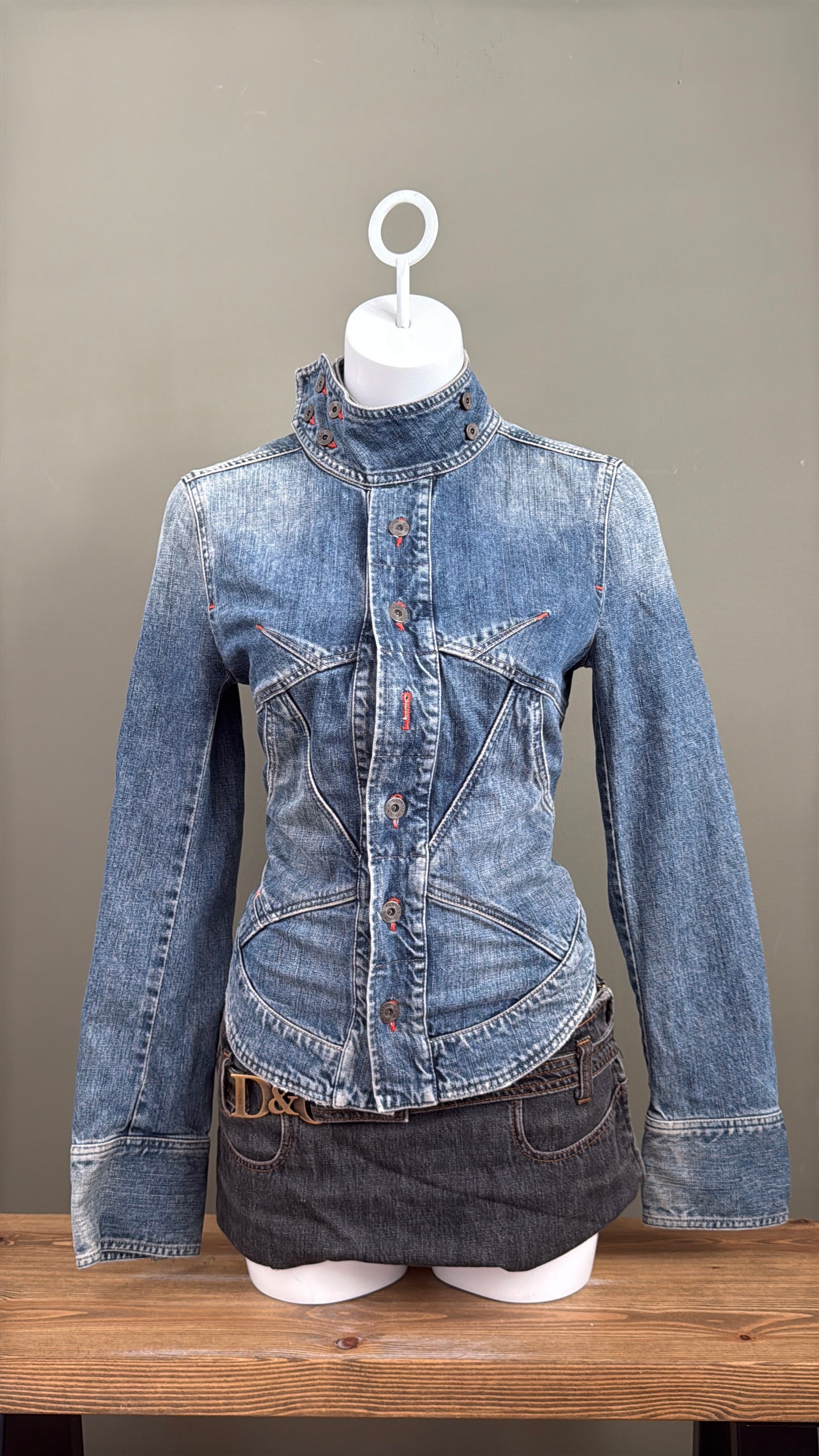 Diesel Denim Corset Jacket (M)