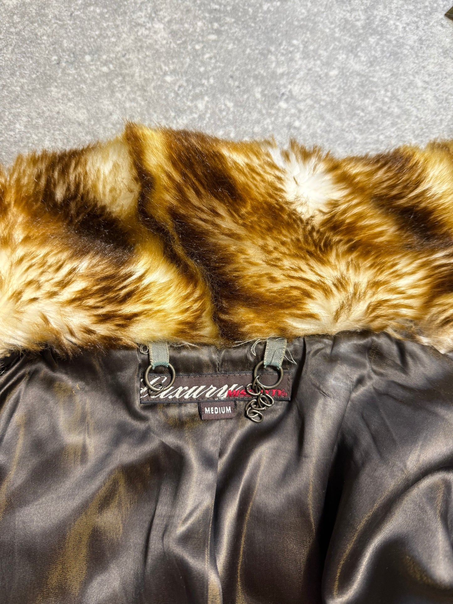 Miss Sixty Faux Fur Jacket (M)