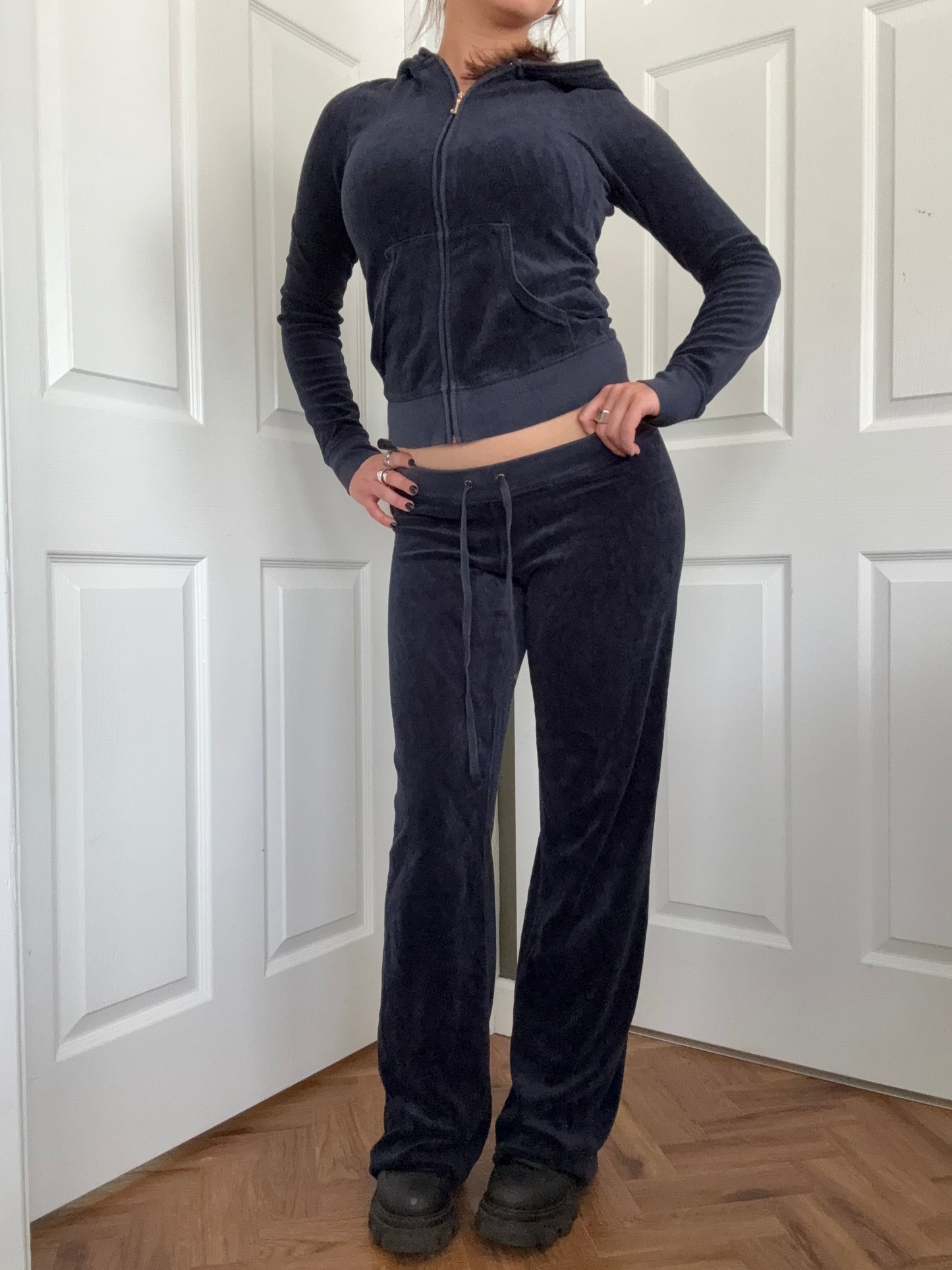 Juicy Couture Navy Tracksuit (S)