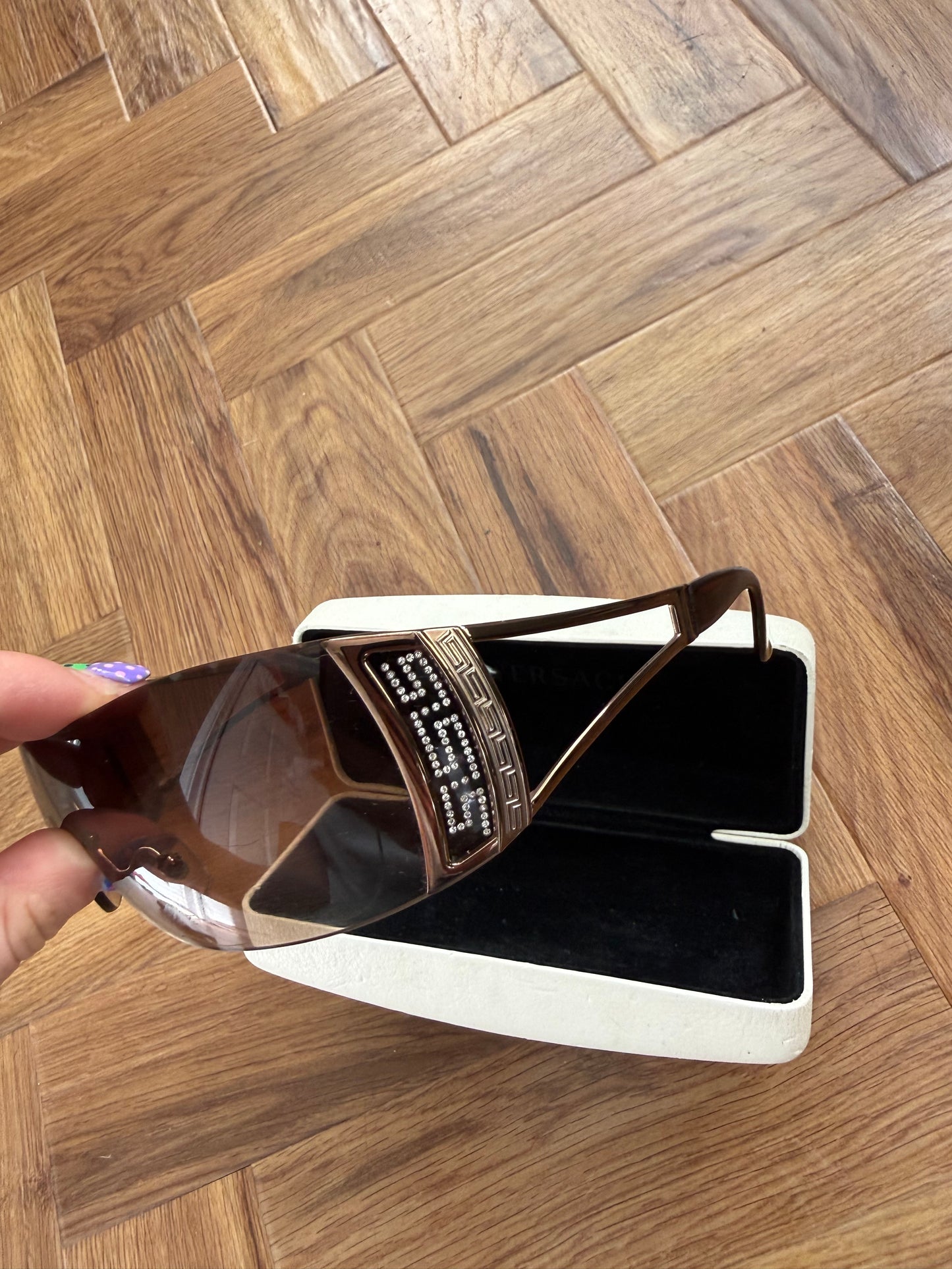 Versace Shield Sunglasses