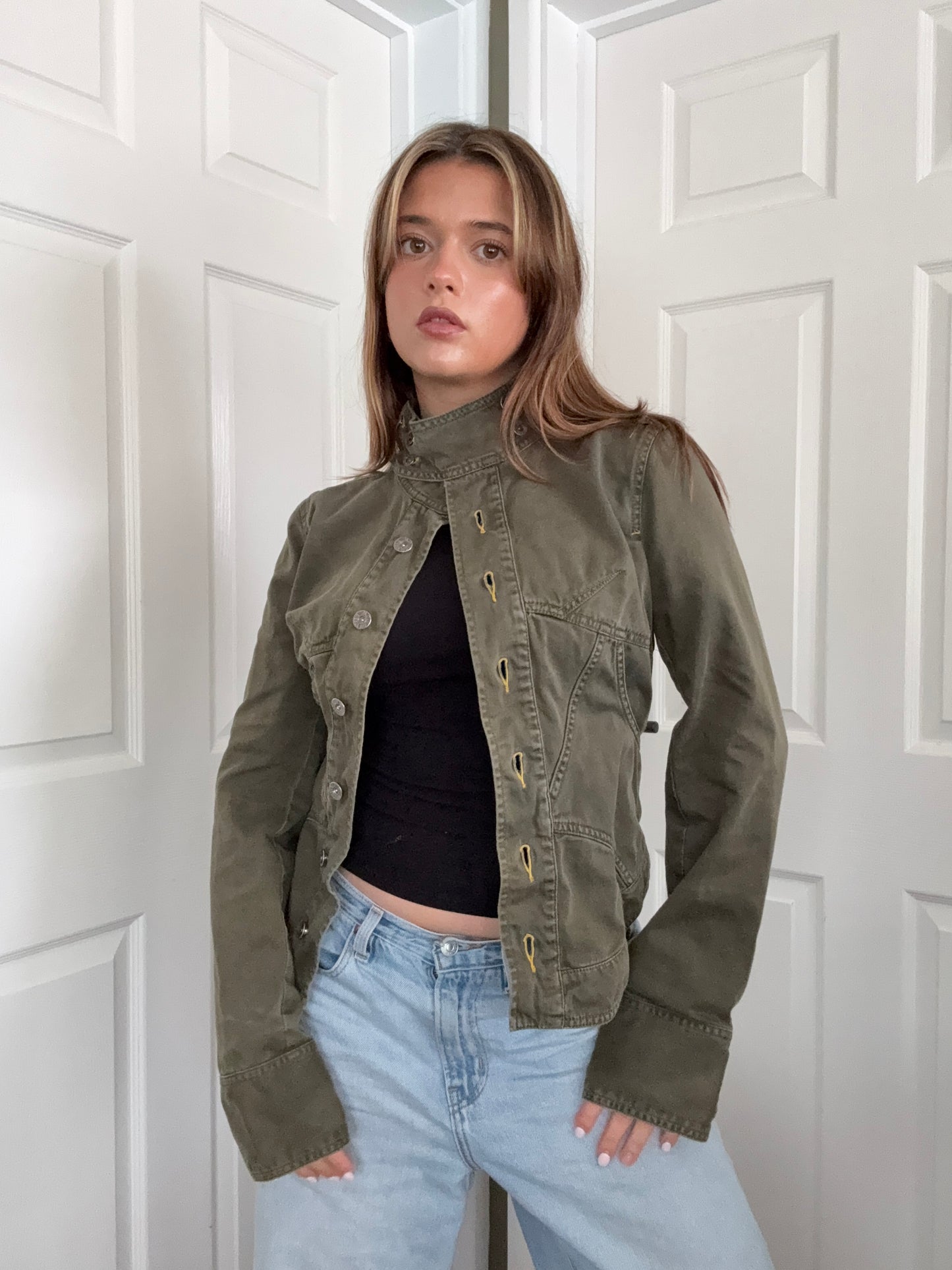 Diesel Khaki Corset Jacket (L)