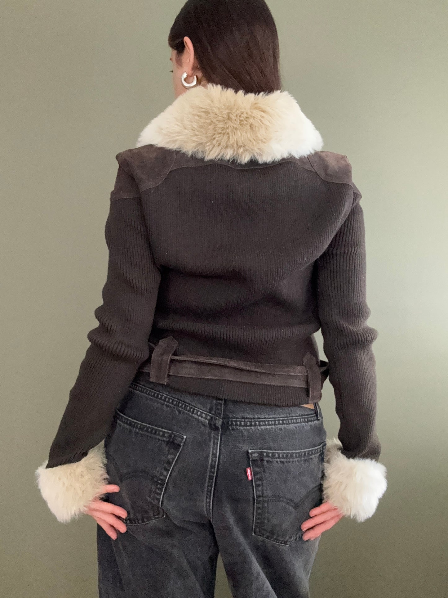 Jane Norman Suede Jacket (UK14)