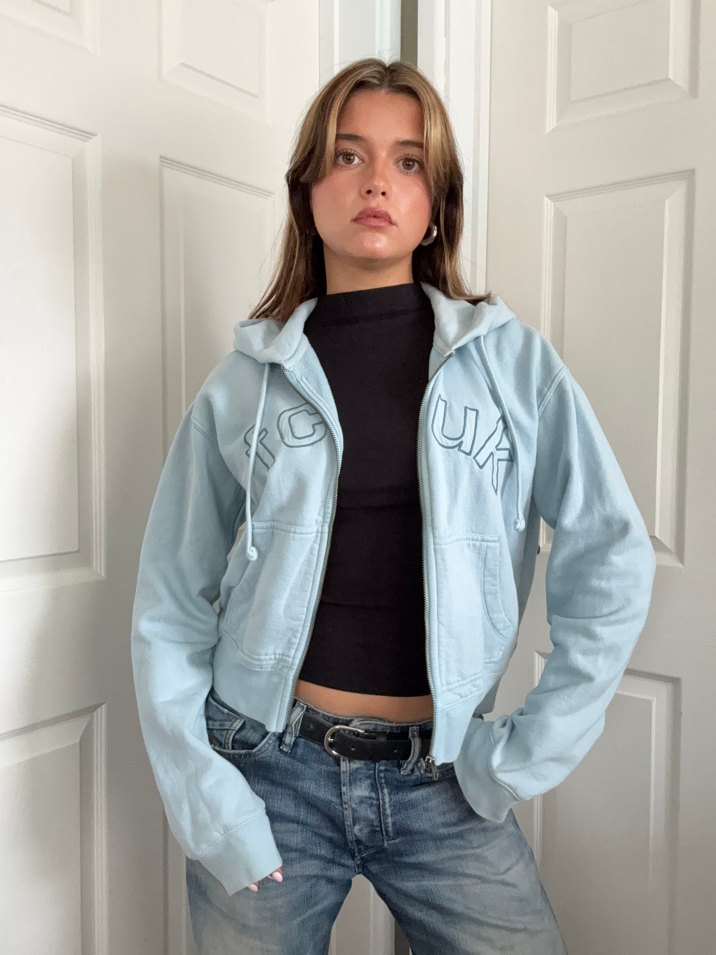 French Connection Zip Hoodie (S)
