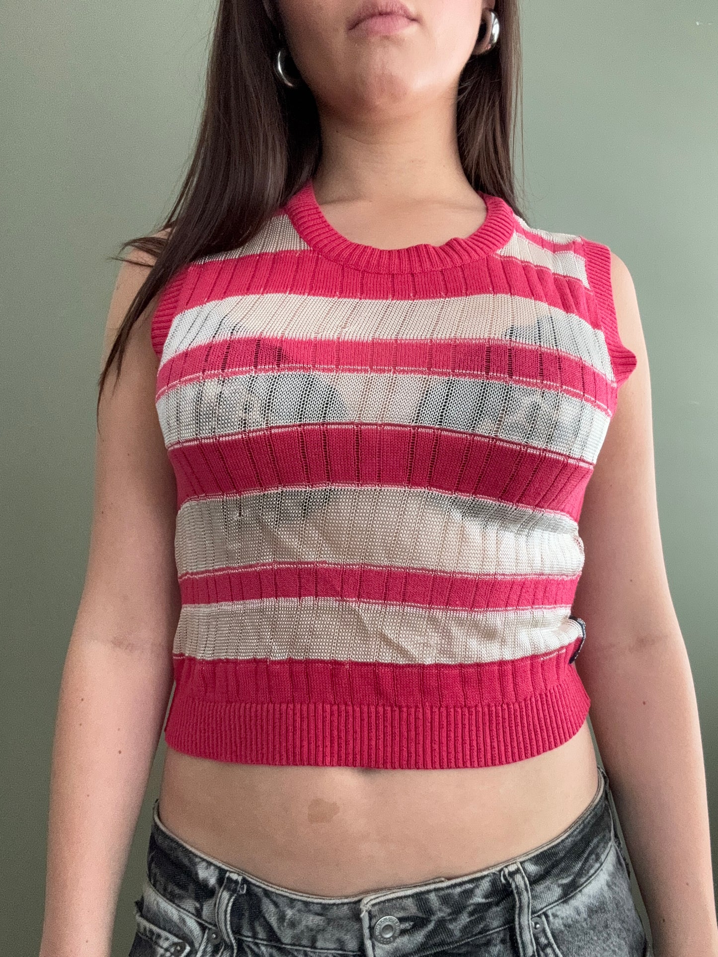 Striped Armani Top (UK12)