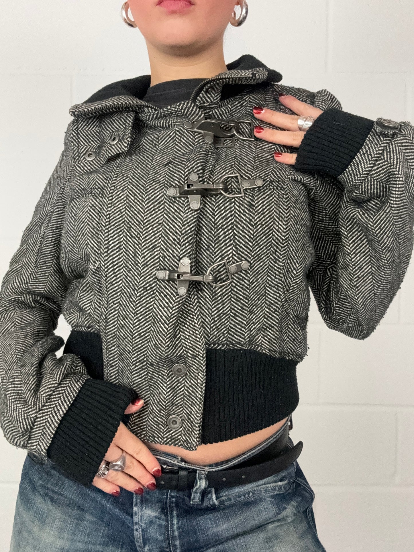 Wool Buckle Style Jacket (UK10)