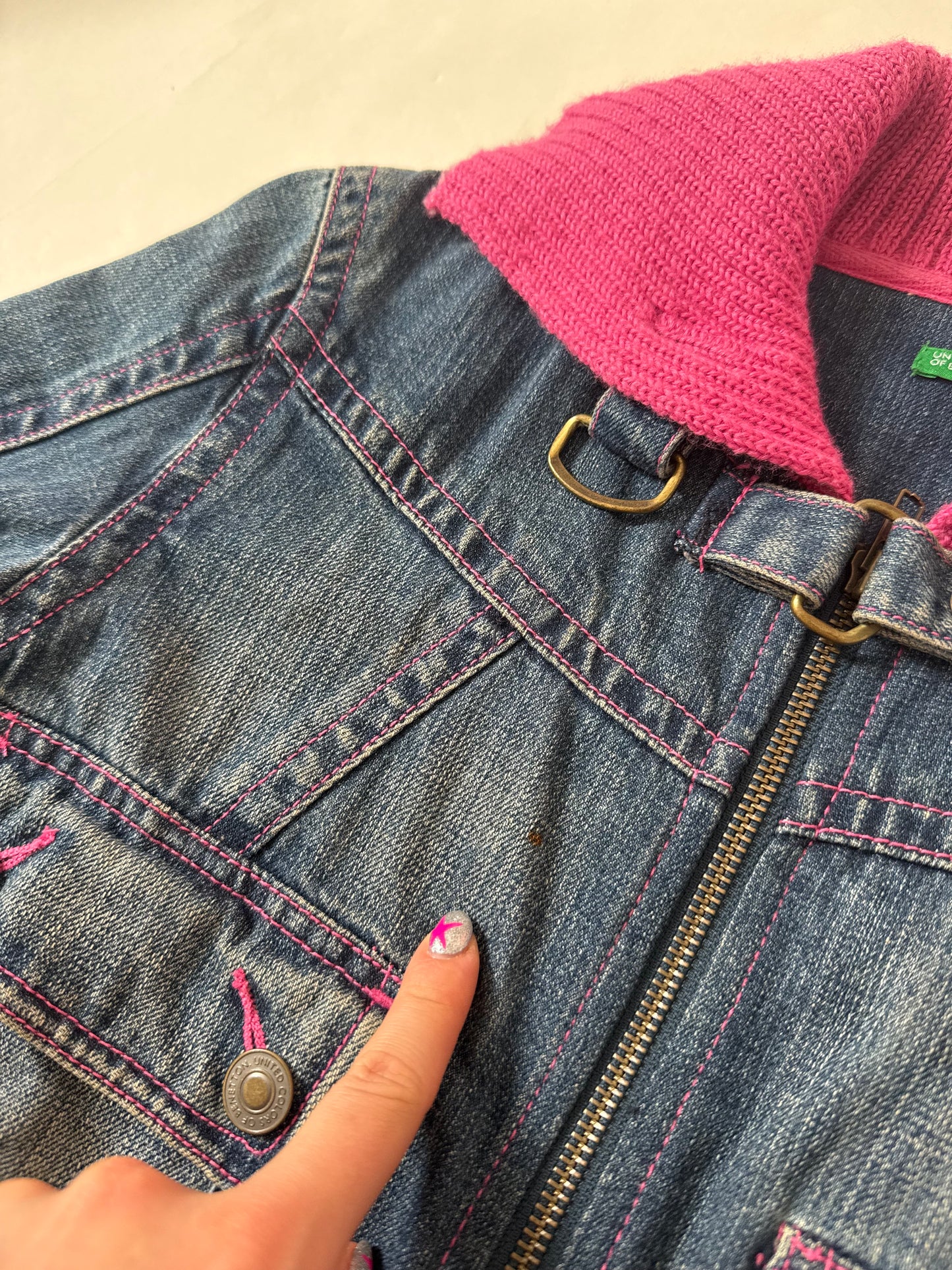 United Colors Of Benetton Denim Jacket (S)