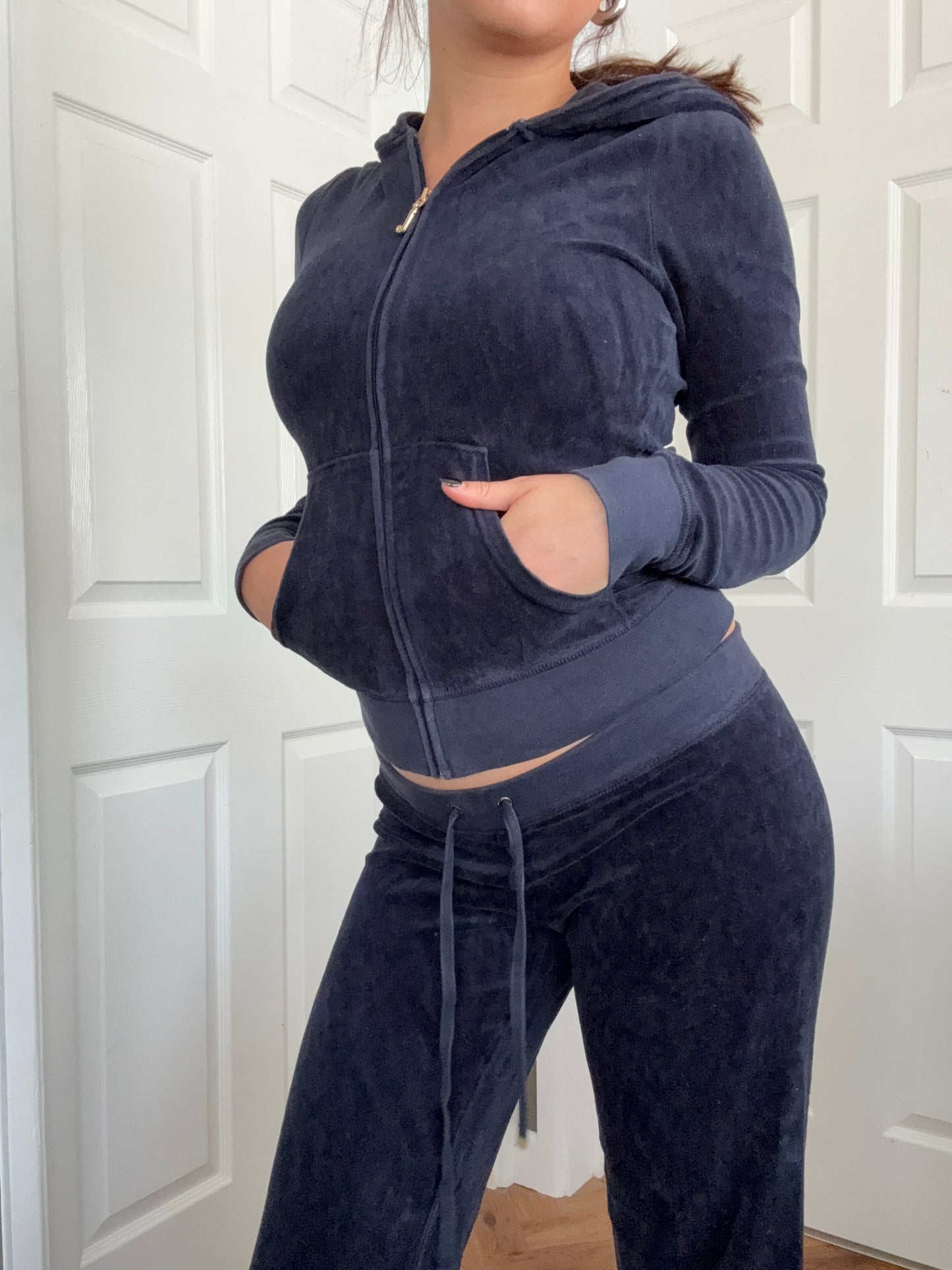 Juicy Couture Navy Tracksuit (S)