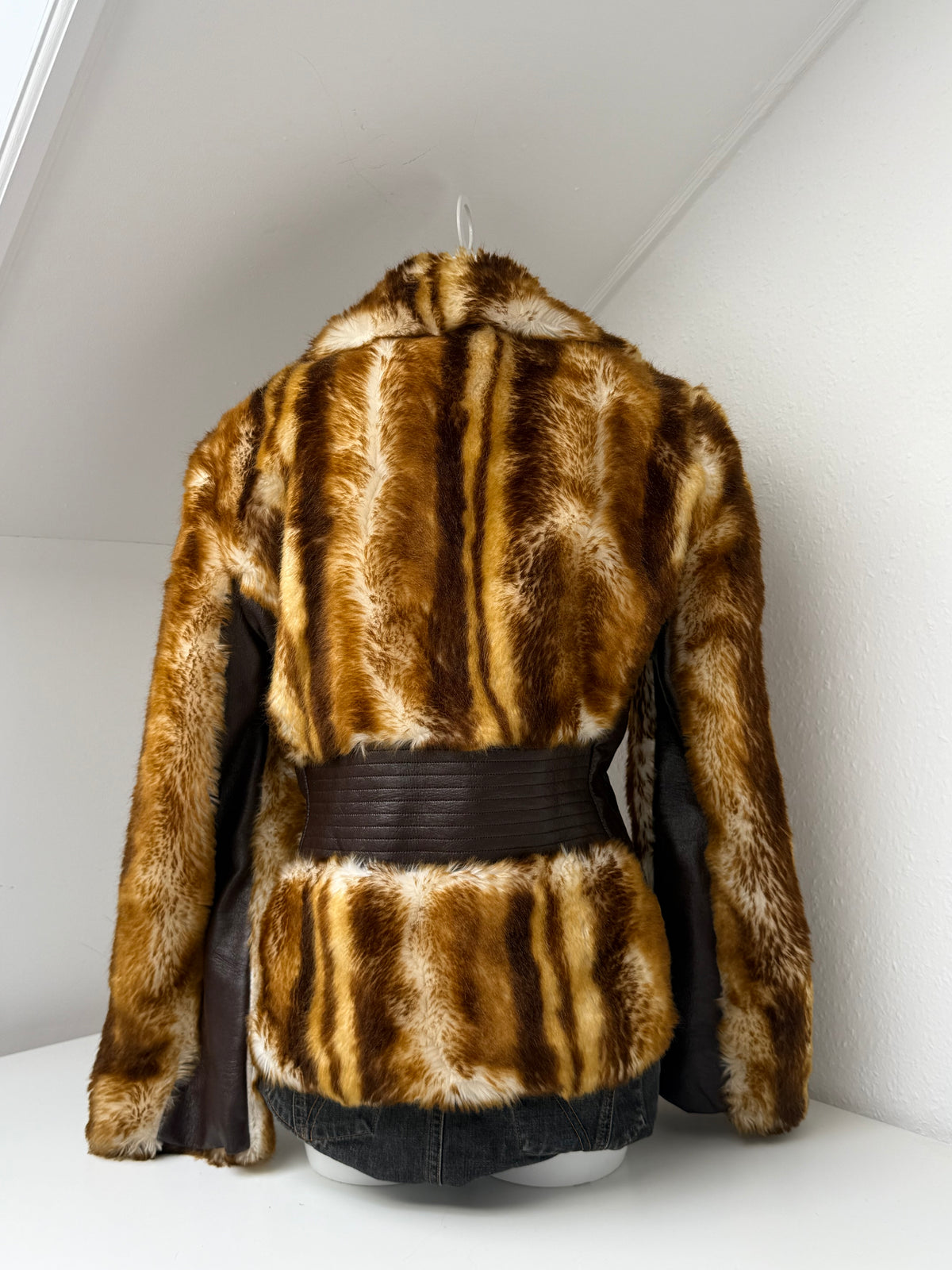Miss Sixty Faux Fur Jacket (L)