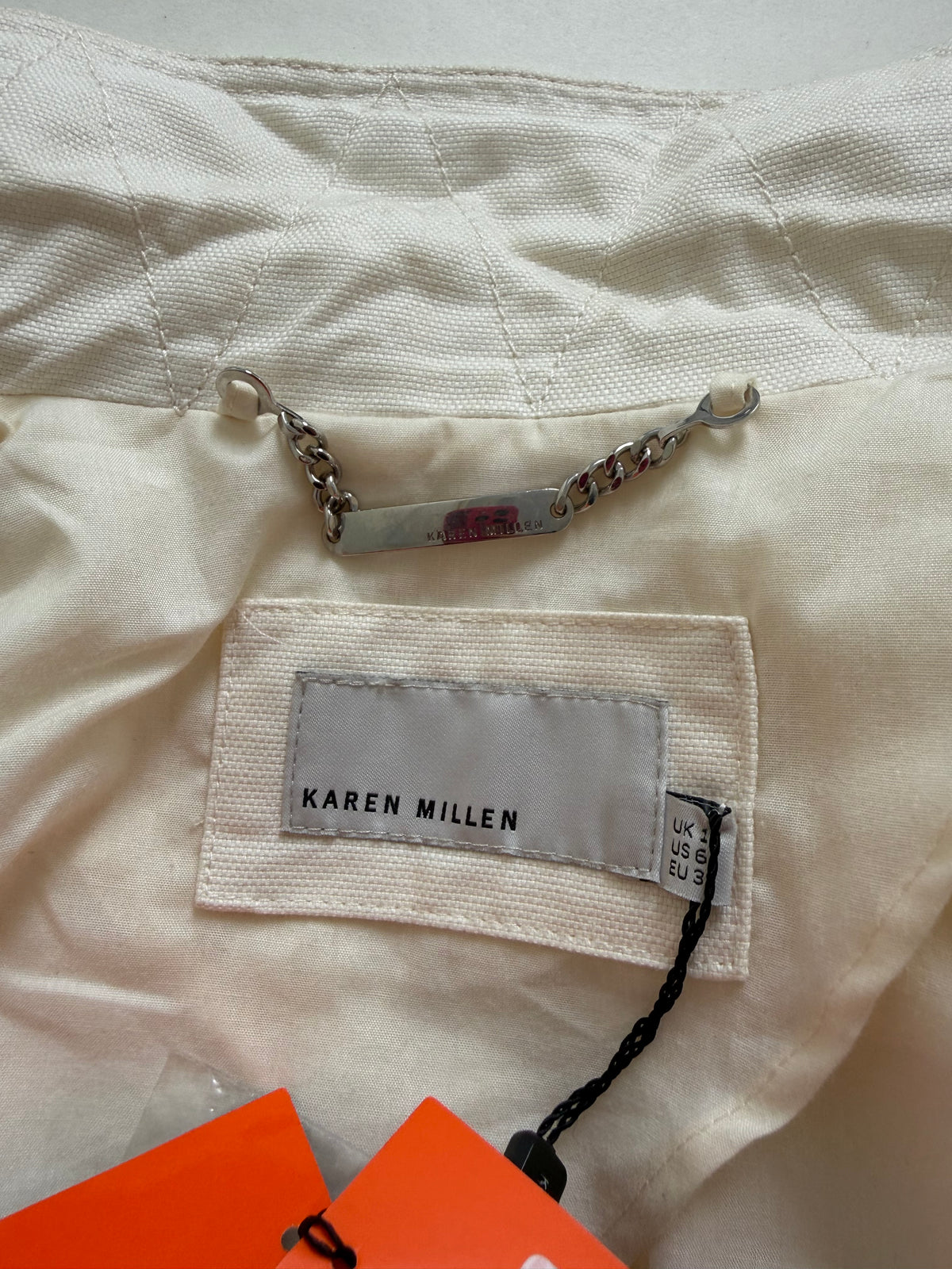 Karen Millen Funnel Neck Corset Jacket (UK10)