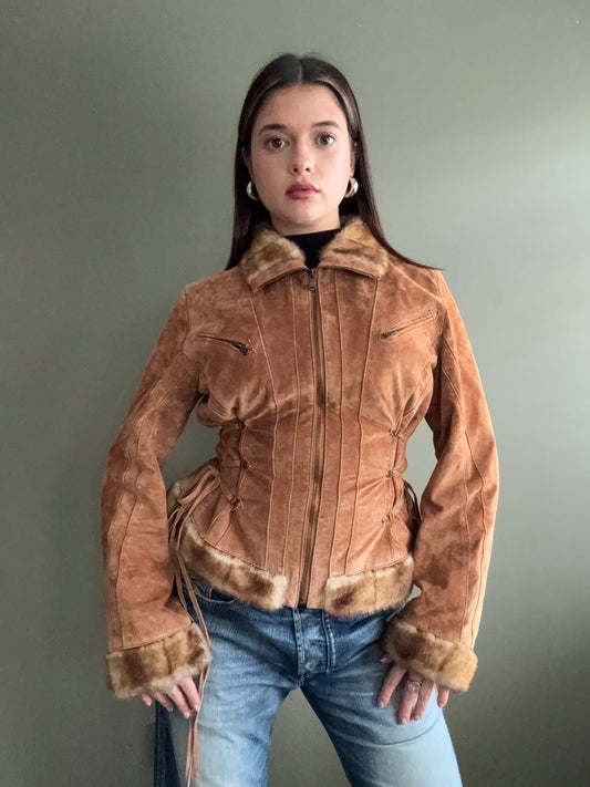 Suede Corset Jacket (S)