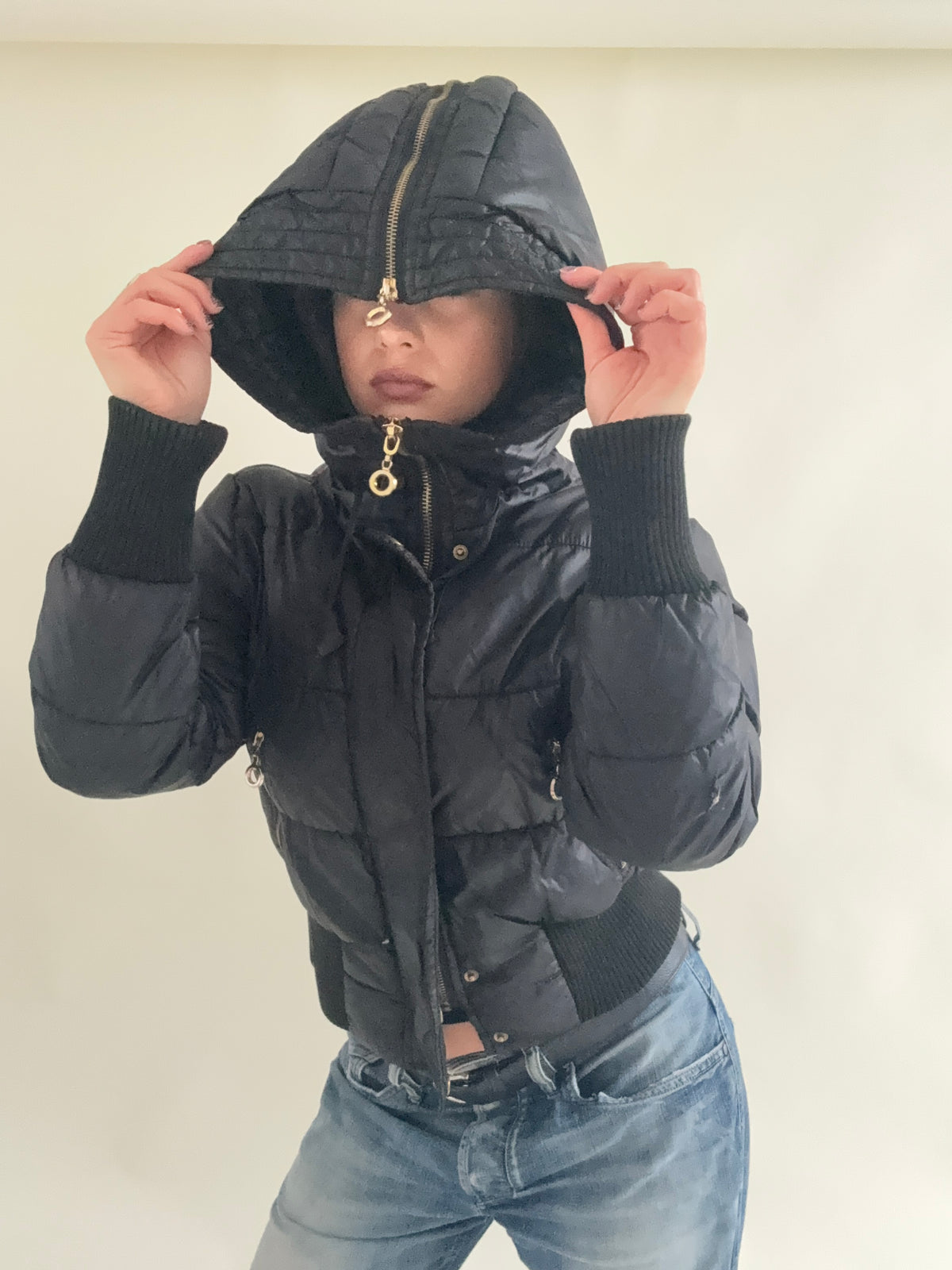 Y2K Puffer Jacket (S)