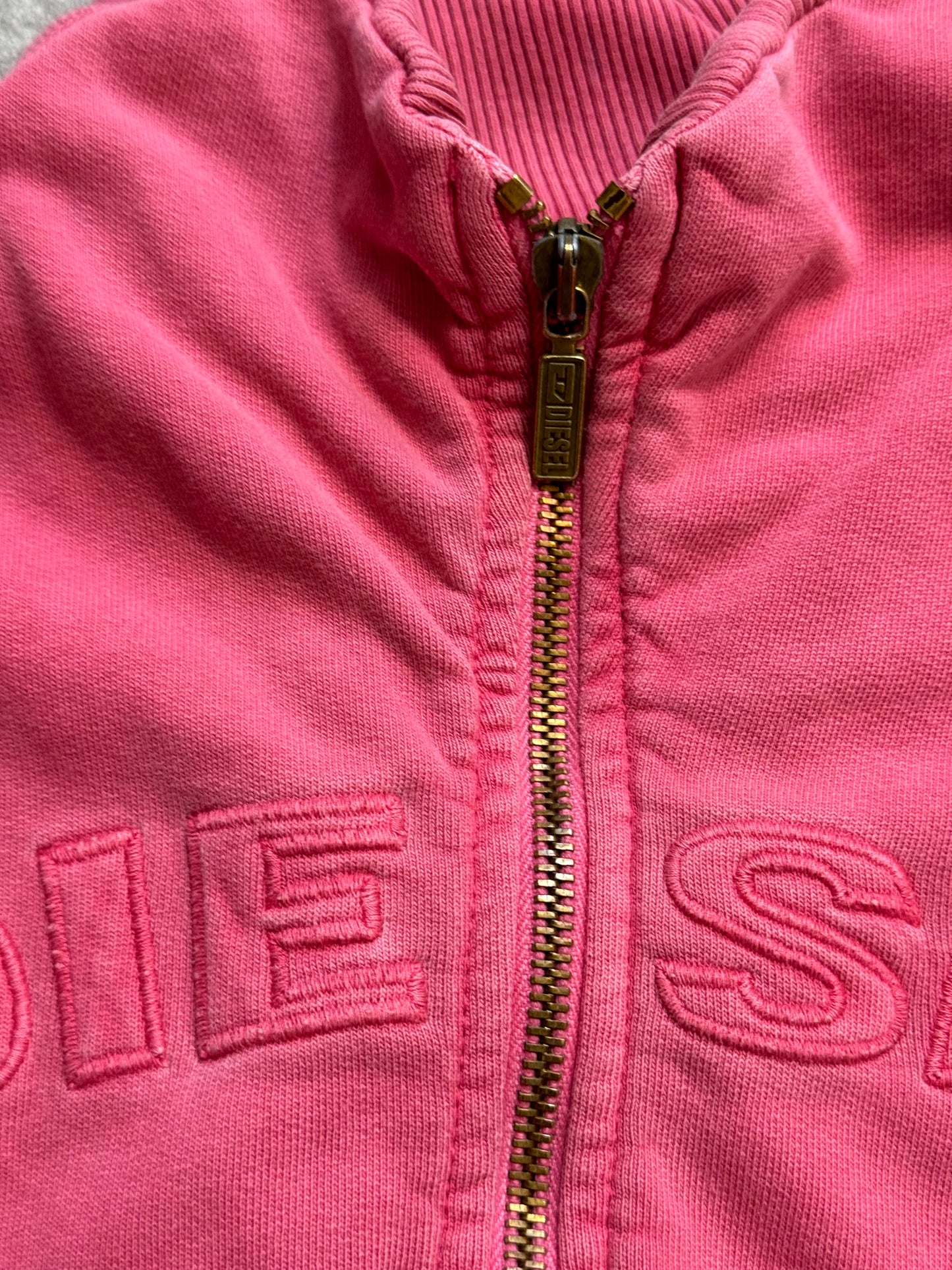 Diesel Spellout Zip Jumper