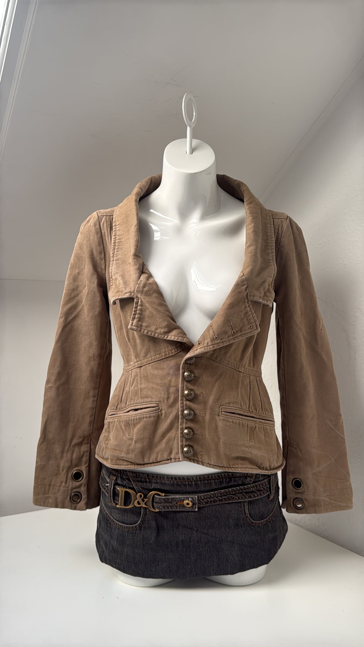 Vintage Diesel Military Jacket (M)