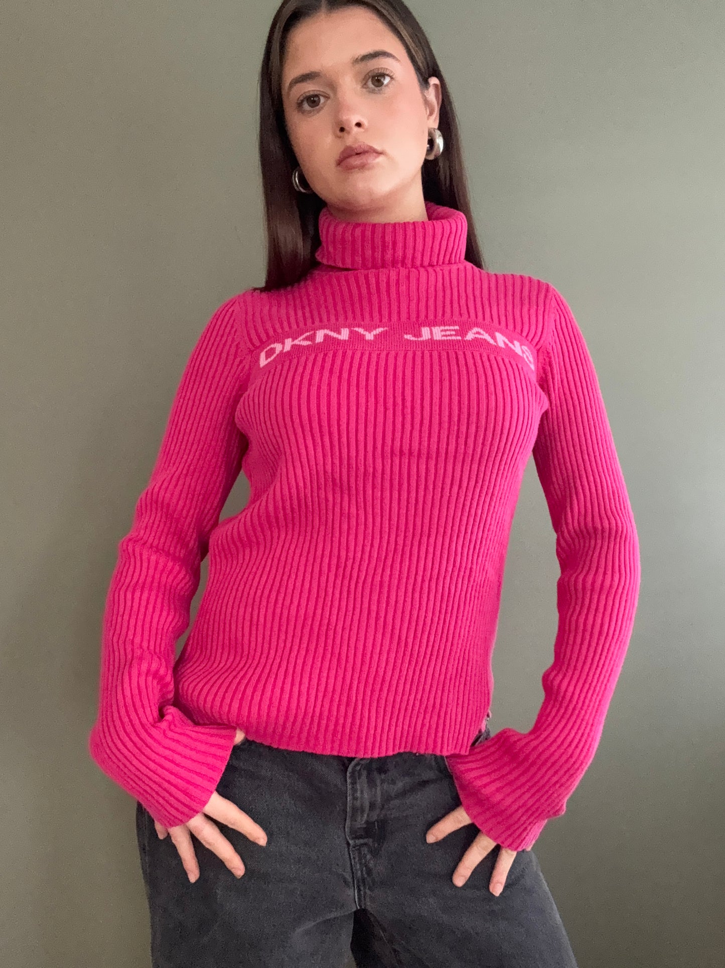DKNY Pink Jumper (S)