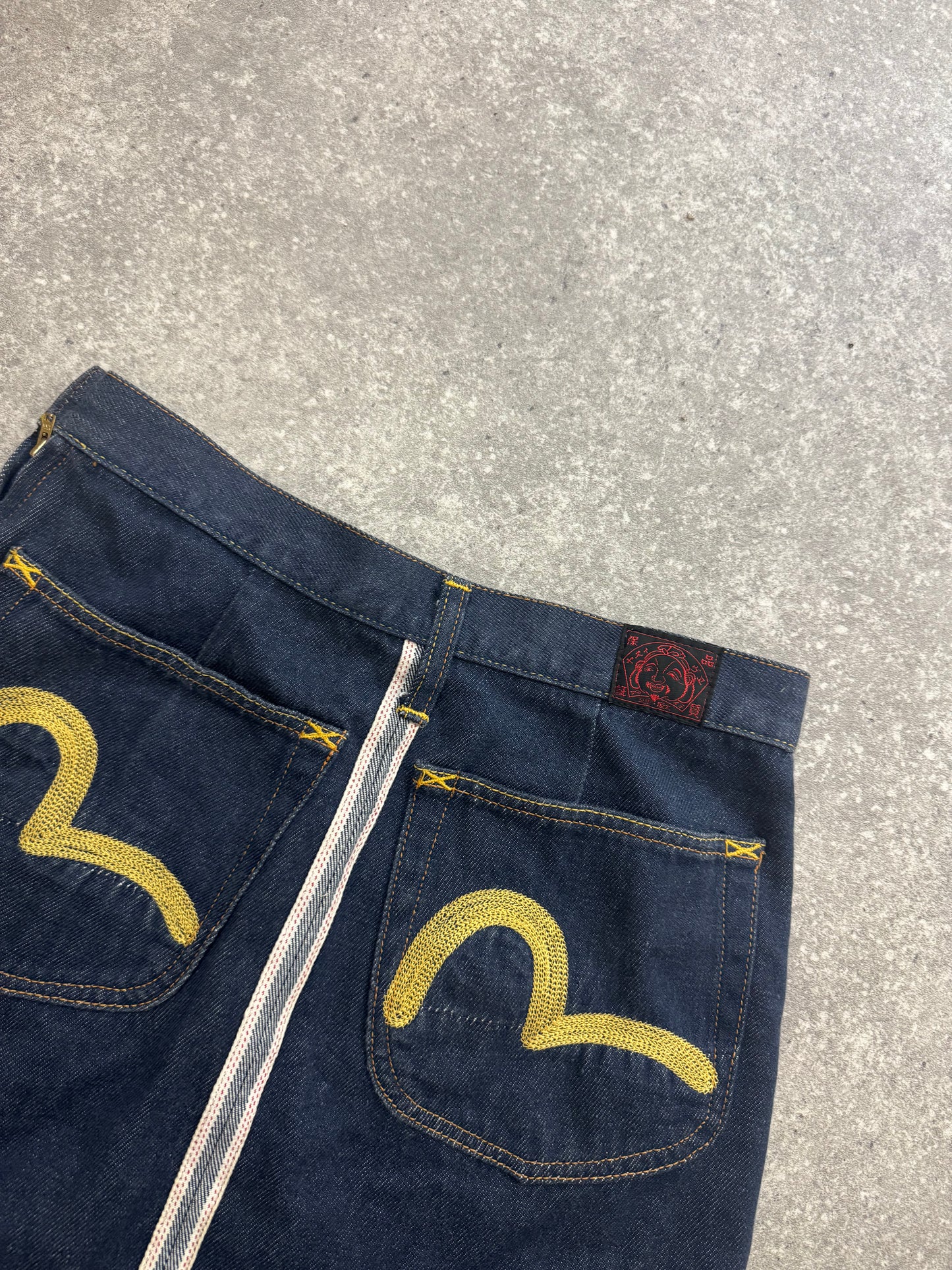 Evisu Denim Skirt (M)