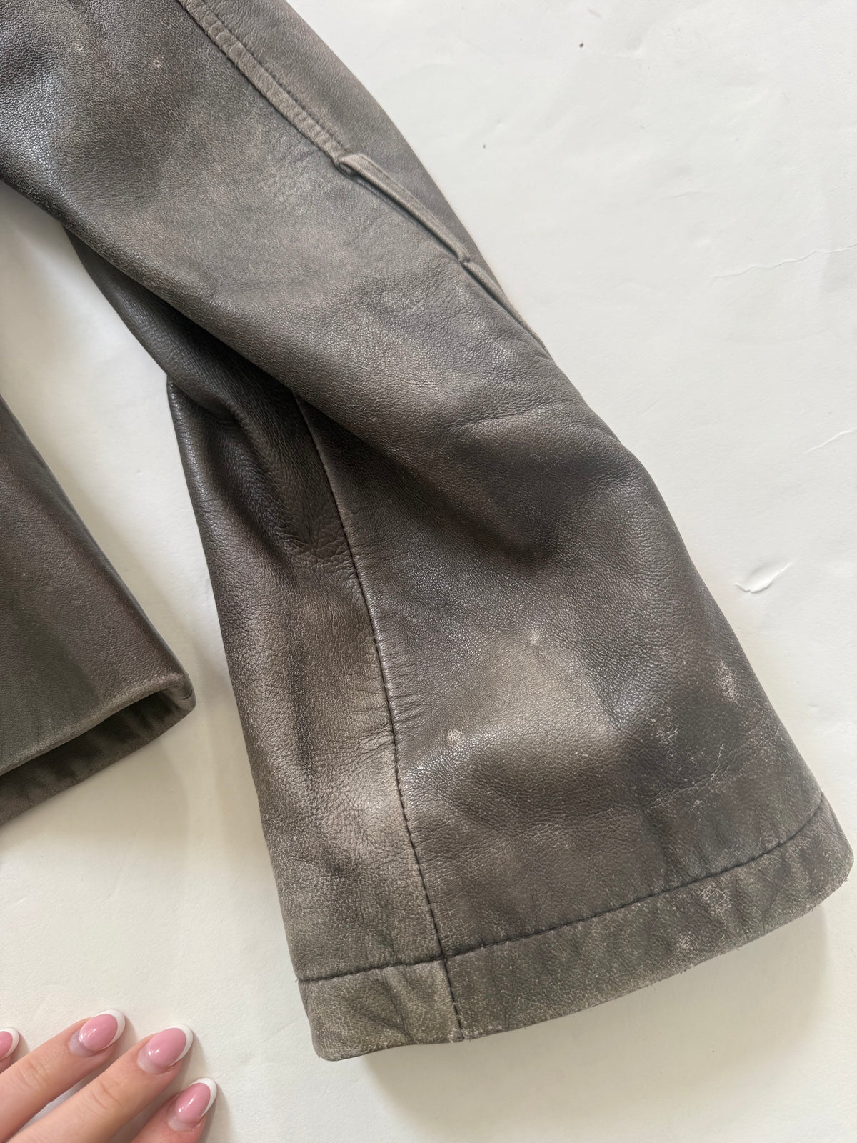 Allsaints 2 in 1 Leather Jacket (UK12)
