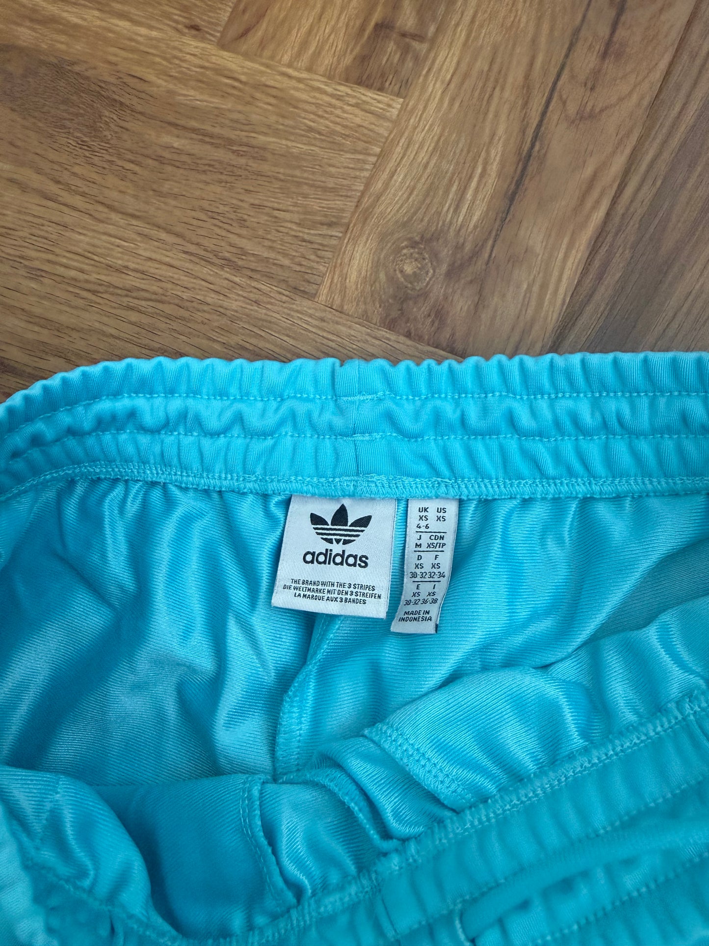 Adidas Straight Leg Tracksuit Bottoms (XS)
