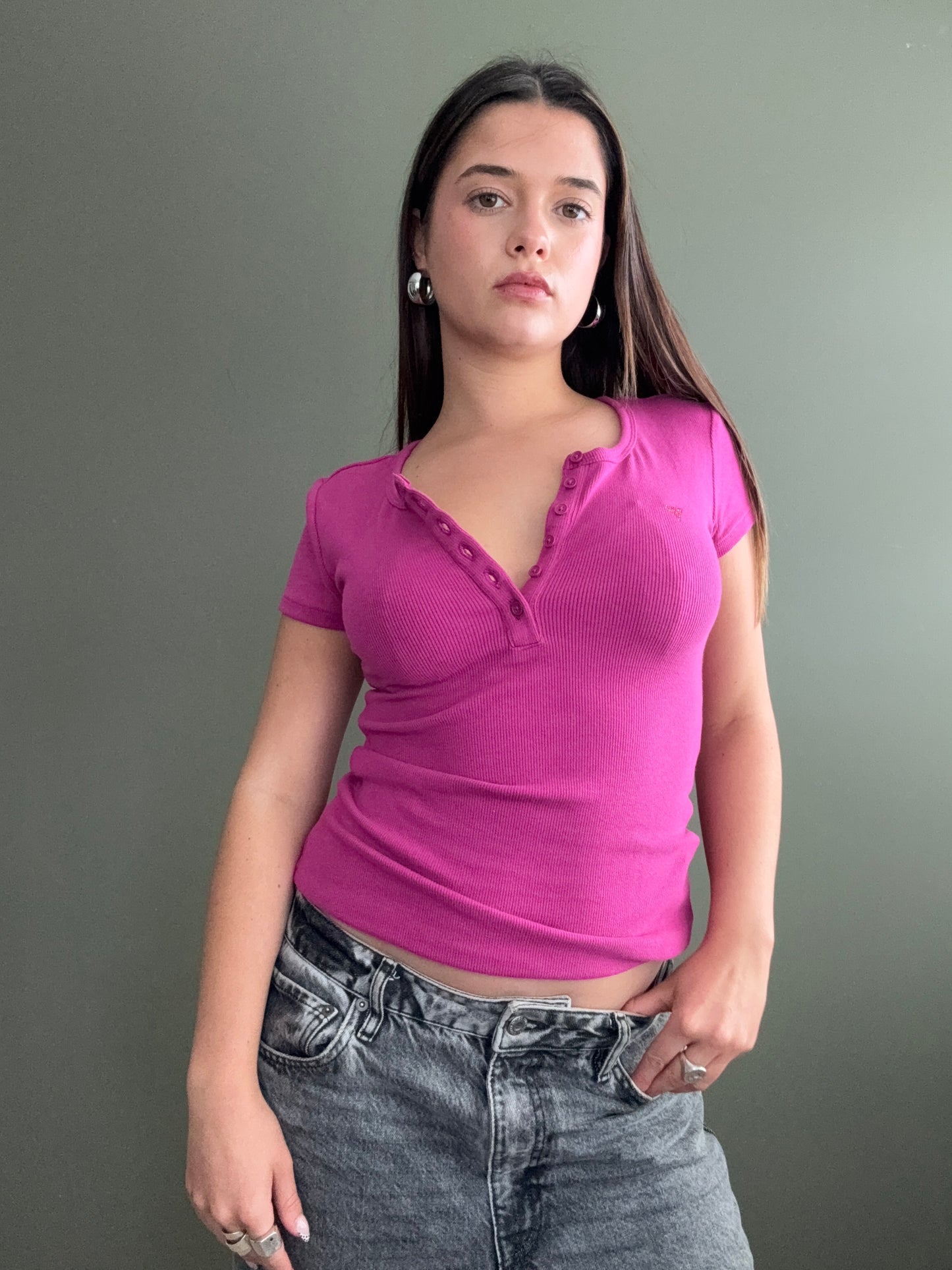 Guess Henley Top (XS)